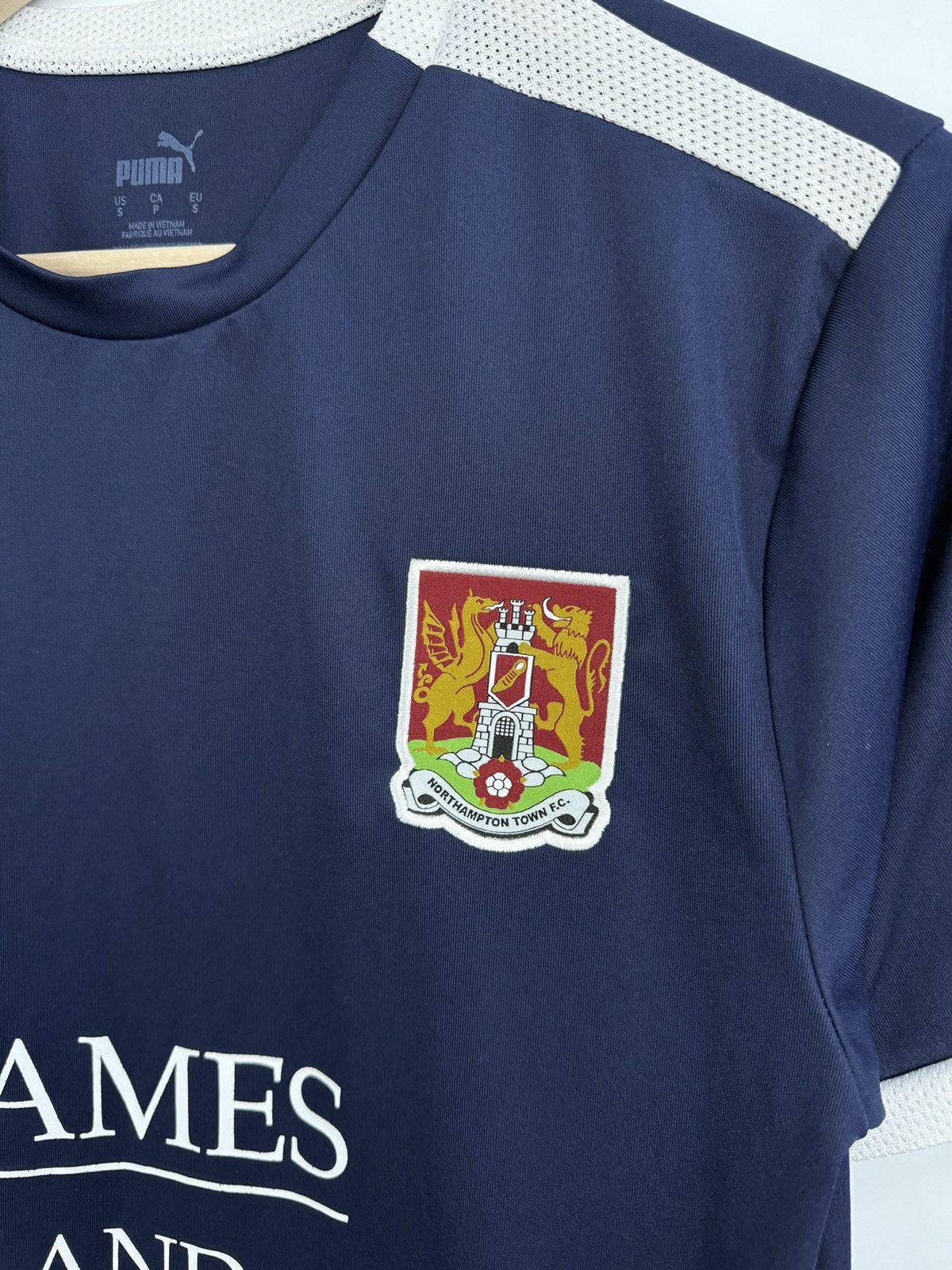 Puma 🇬🇧 Puma Northampton Town FC Soccer Jersey James and James Size US S / EU 44-46 / 1 - 5 Thumbnail