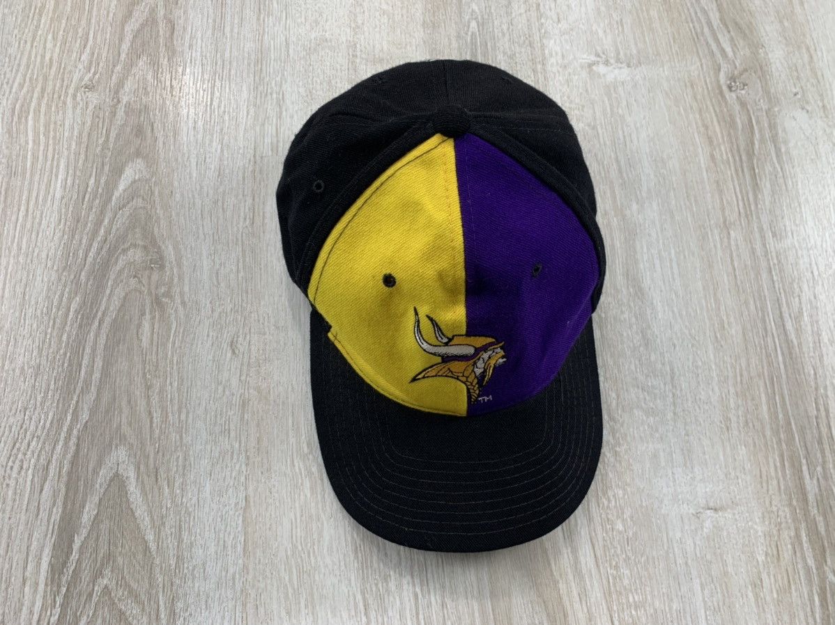 Vintage Mens vintage cap Starter Vikings Size ONE SIZE - 4 Thumbnail