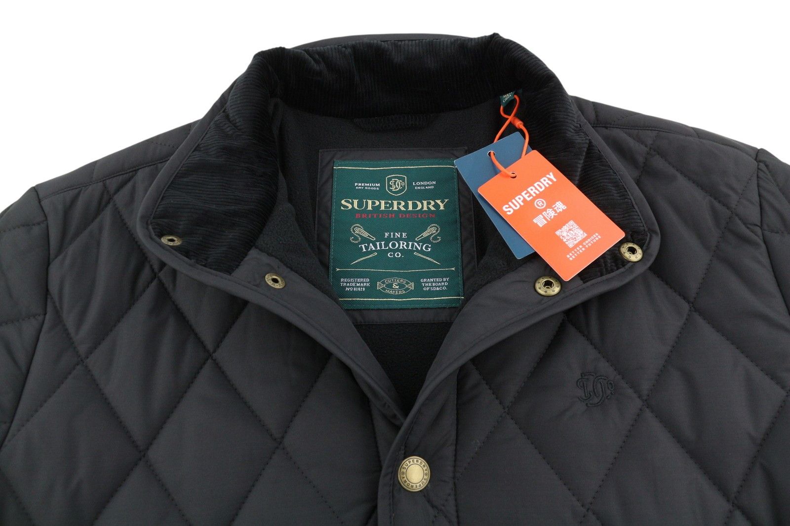 Superdry Estate Country M Black Snap Light 87142 Size US M / EU 48-50 / 2 - 6 Thumbnail