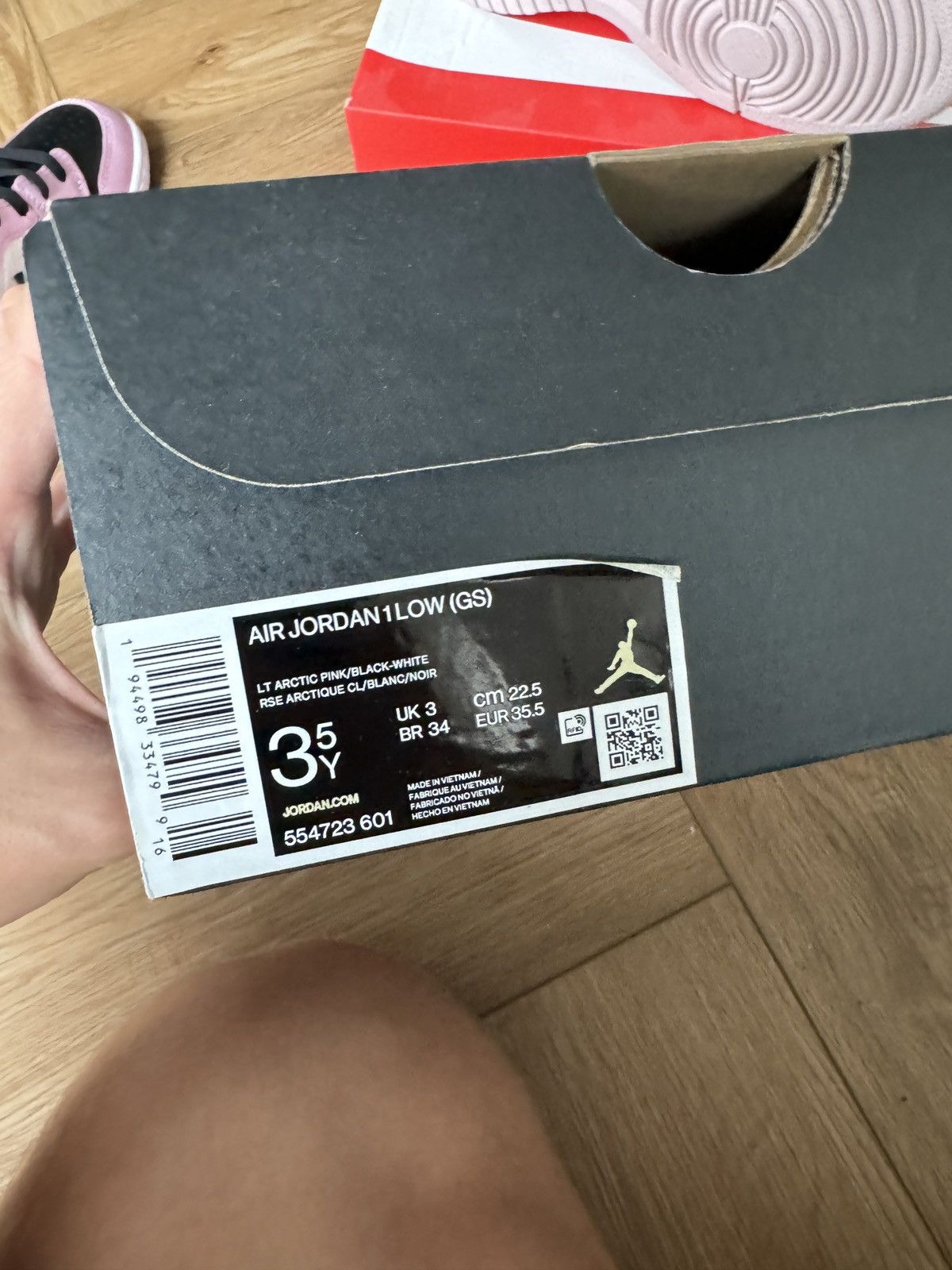 Jordan Brand Jordan 1 Low 'Light Arctic Pink' Size US 5.5 / IT 35.5 - 13 Thumbnail