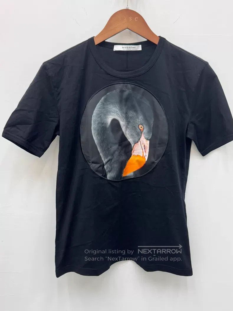 Givenchy Givenchy Black Swan Short Sleeve Size US L / EU 52-54 / 3 - 1 Thumbnail