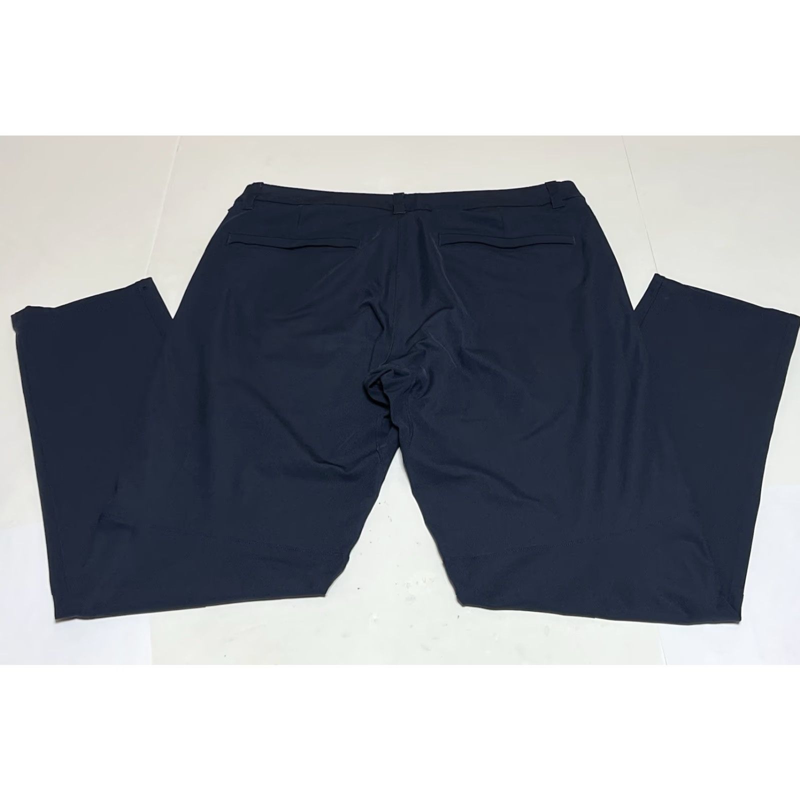Lululemon Lululemon ABC Slim Trouser Pant Warpstreme Mens 34x31 Blue Chino Pants 5-Pocket Flat Front Moisture Wicking Breathable Size US 34 / EU 50 - 2 Thumbnail