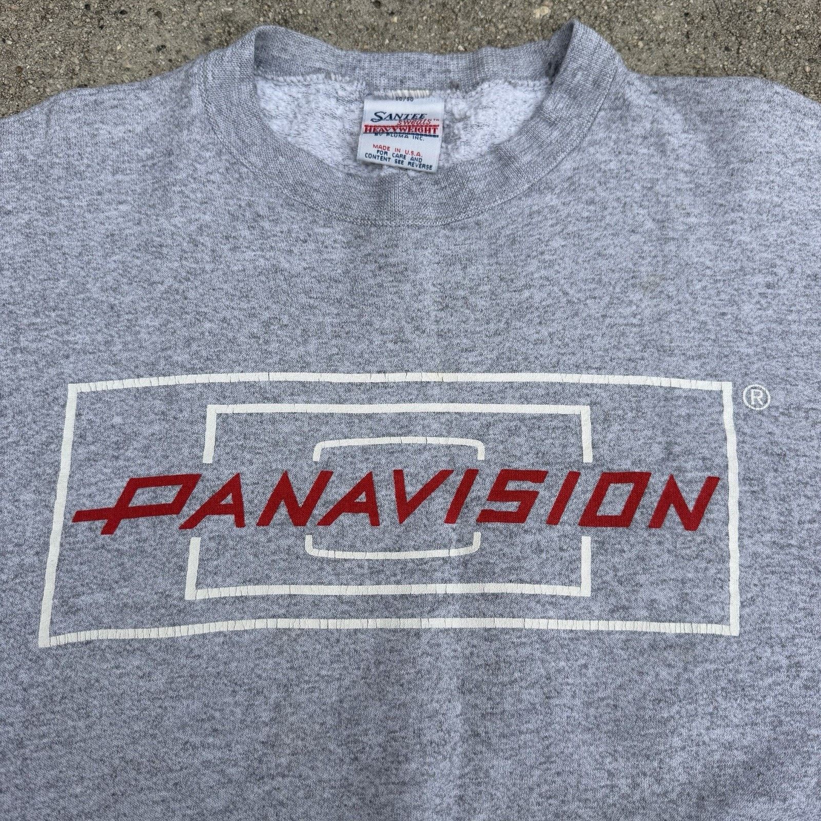 Vintage 90s Panavision Sweatshirt Made In USA Film Camera