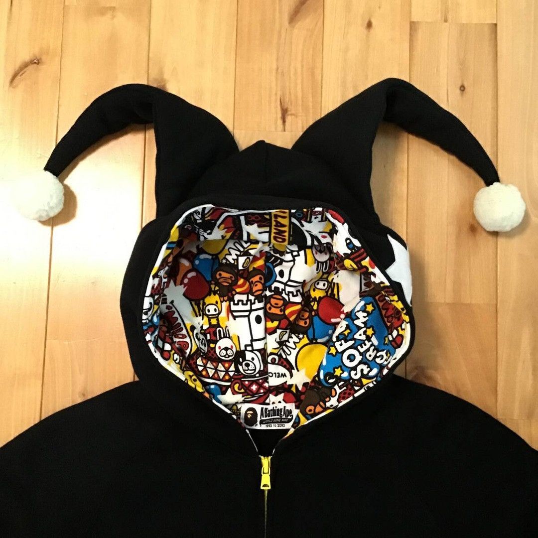 Bape 💫Glow in the dark💫 BAPE Milo Land Devil zip Hoodie APE Size US M / EU 48-50 / 2 - 3 Thumbnail