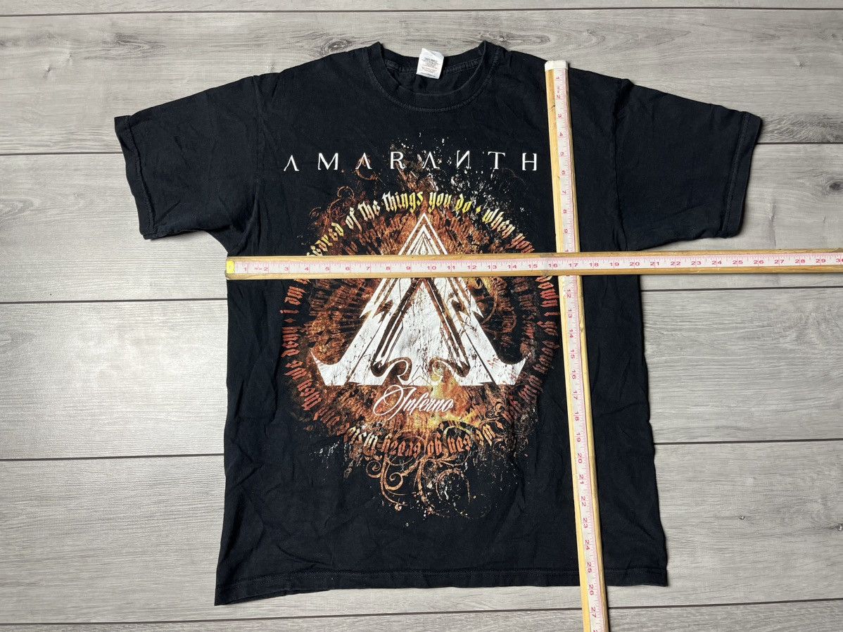 Band Tees Amaranthe Tshirt rock band tee size Large vintage Size US L / EU 52-54 / 3 - 5 Thumbnail