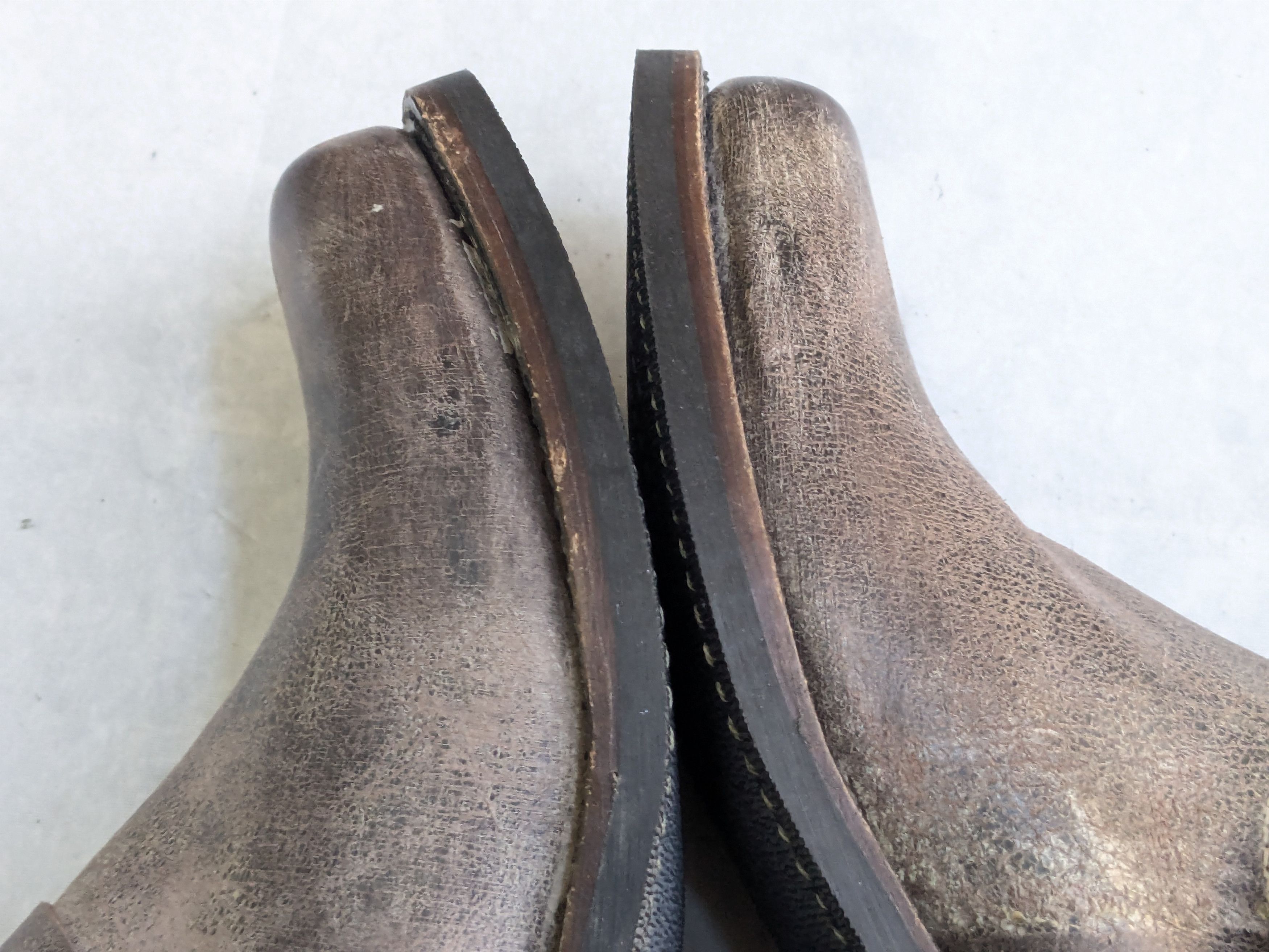 Frye Frye Harness Boots Brown Leather 9.5 M Leather Buckle Size US 9.5 / EU 42-43 - 6 Thumbnail