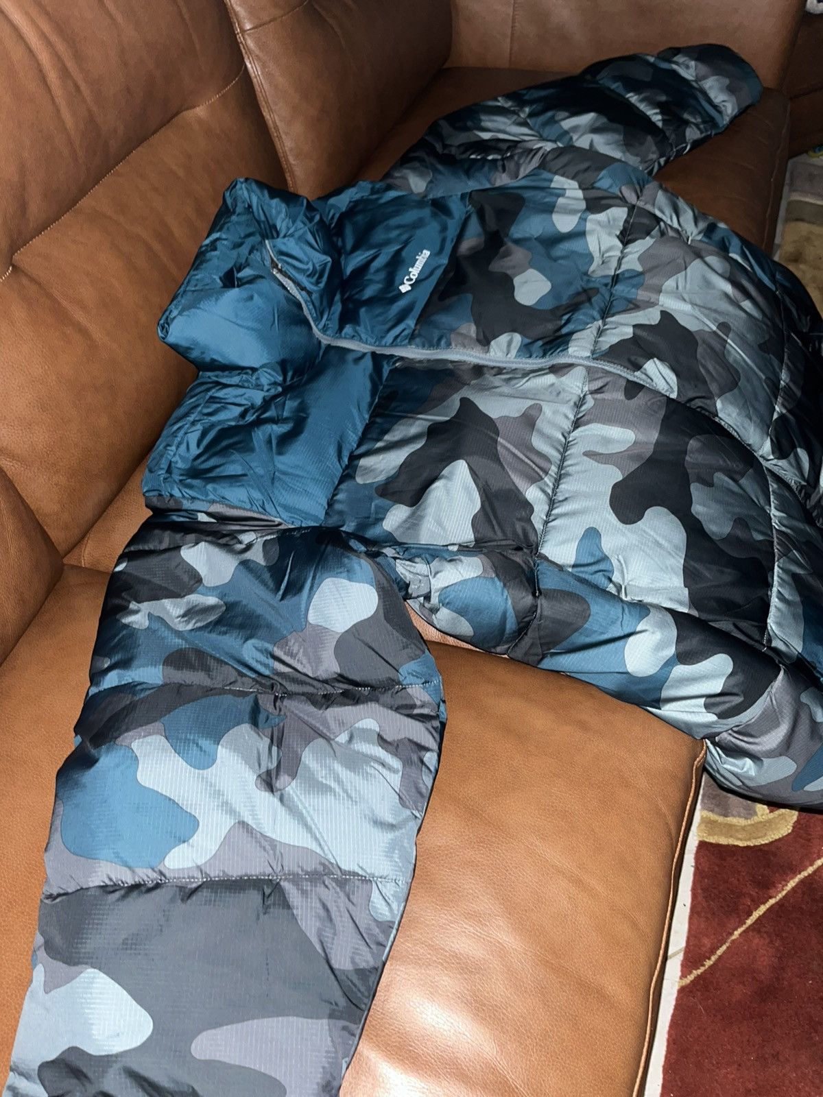 Columbia Columbia blue camo puffer jacket NEW Size US XXL / EU 58 / 5 - 3 Thumbnail