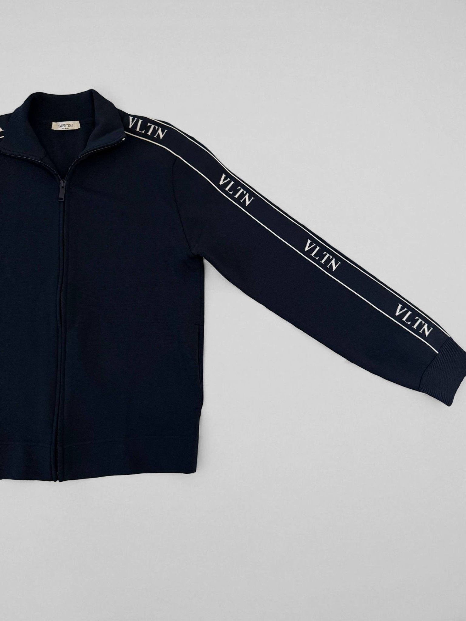 Valentino Valentino Garavani Zip Jacket Blue Men Size US S / EU 44-46 / 1 - 2 Thumbnail