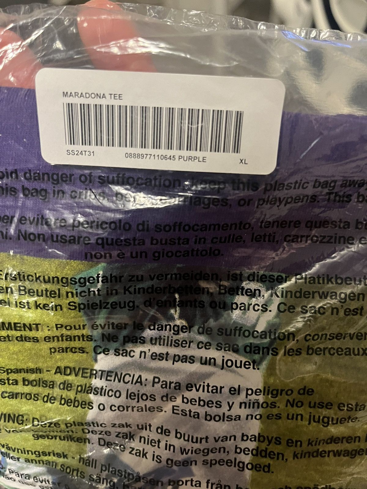 Supreme Supreme Diego Maradona tee Size US XL / EU 56 / 4 - 3 Thumbnail
