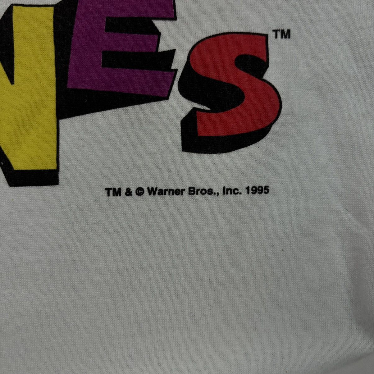 Fruit Of The Loom Vintage Looney tunes 1995 tee Size US XL / EU 56 / 4 - 3 Thumbnail