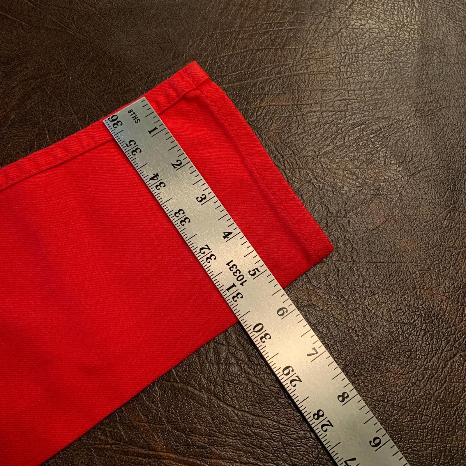 Big Star Big Star 1974 Womens Size 26 Red Denim Jeans (376) Size 26" / US 2 / IT 38 - 11 Thumbnail