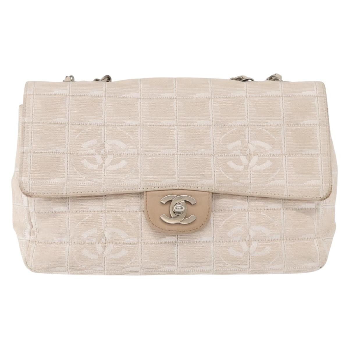 Chanel Chanel Travel Line Flap Bag Canvas Size ONE SIZE - 1 Thumbnail
