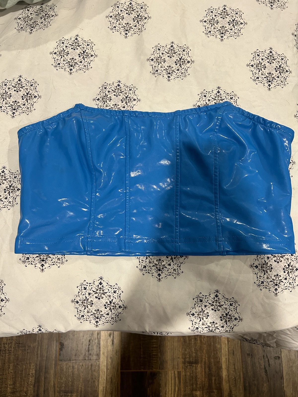 Shein PU Leather Tube Top Size L / US 10 / IT 46 - 1 Thumbnail