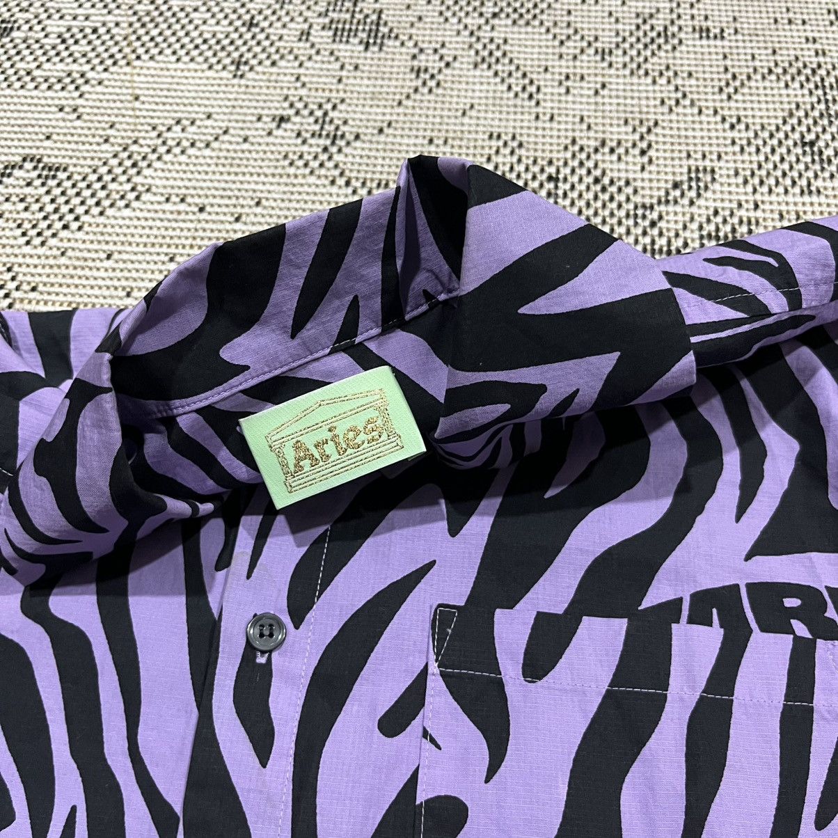 Aries Aries zebra pattern ss21 shirts Size US L / EU 52-54 / 3 - 3 Thumbnail