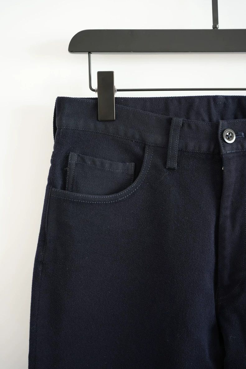 Yohji Yamamoto Yohji Yamamoto size 3 04aw Tibetan Cashmere Denim Pants 25 Size US 30 / EU 46 - 3 Thumbnail