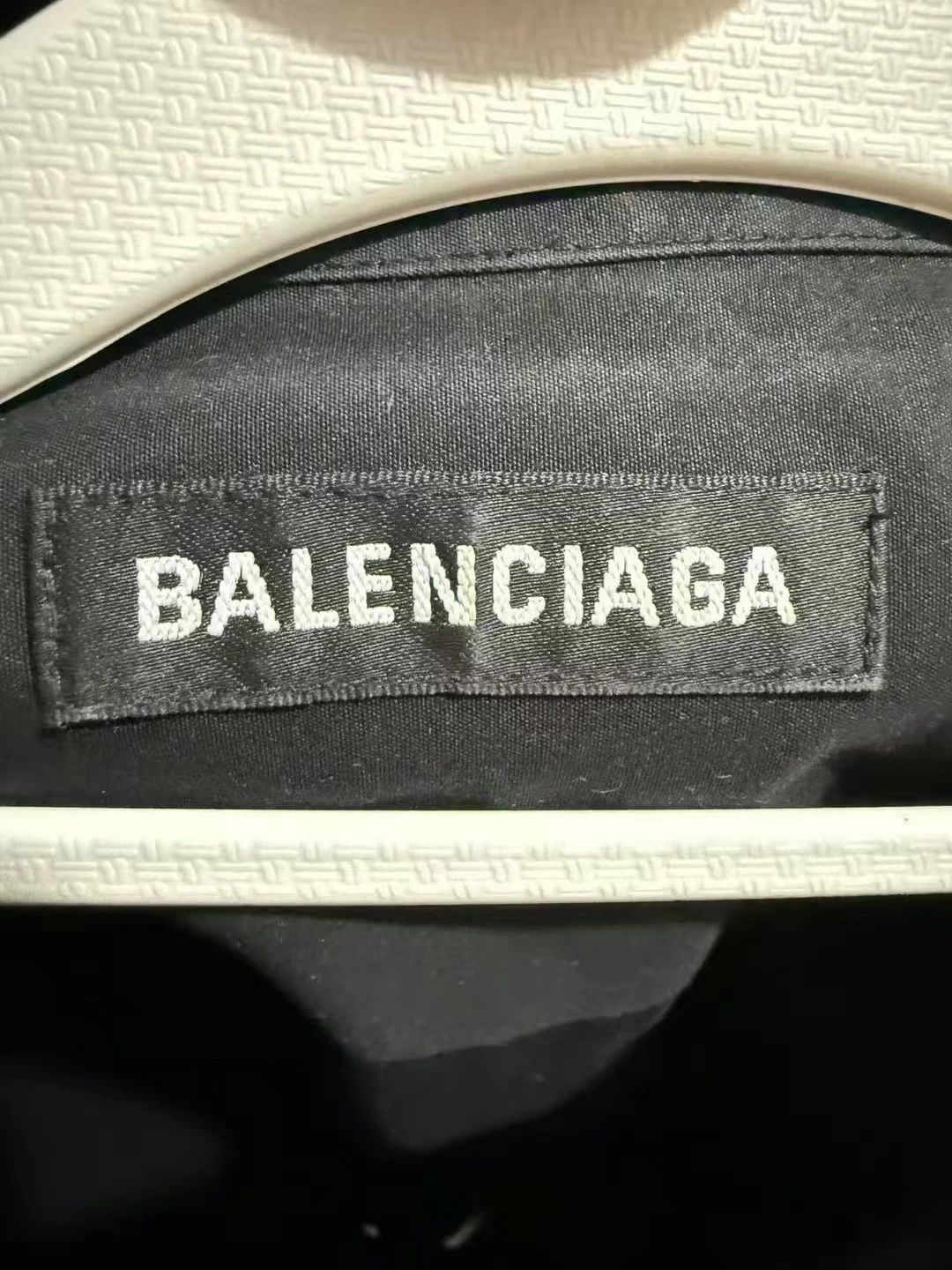 Balenciaga Balenciaga Black Coca-Cola Embroidered Long-Sleeve Shirt Size US XXS / EU 40 - 4 Thumbnail