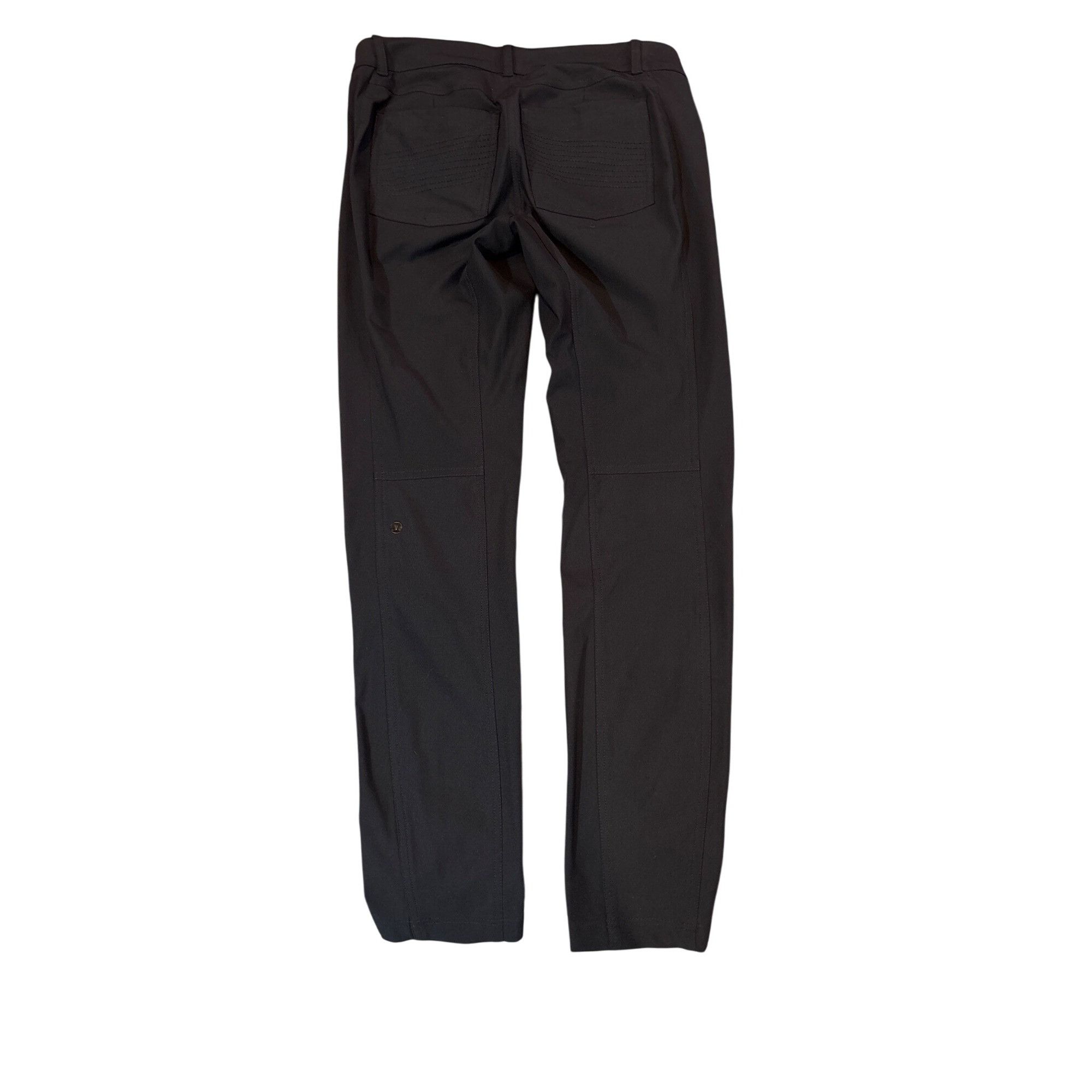 Lululemon Lululemon Womens Black Stretch Pants With Zippered Pocket & Size 28" / US 6 / IT 42 - 6 Thumbnail