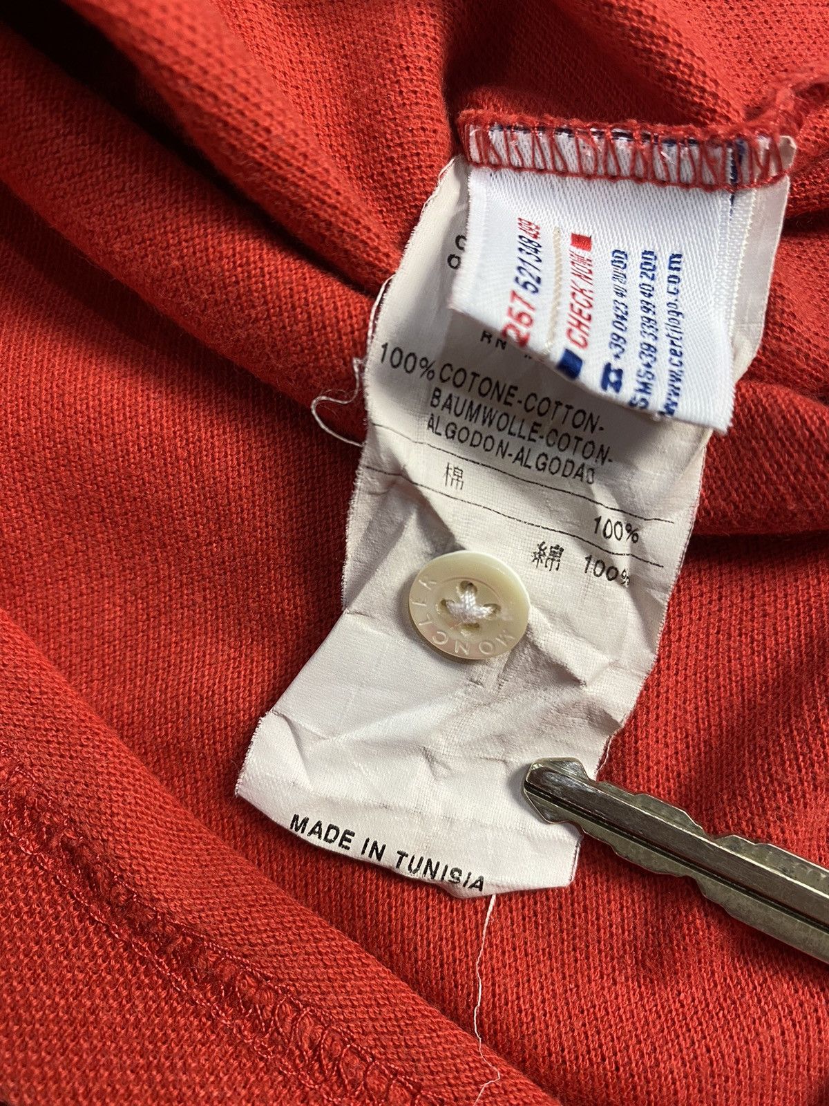 Moncler Moncler Polo Shirt Size US S / EU 44-46 / 1 - 5 Thumbnail