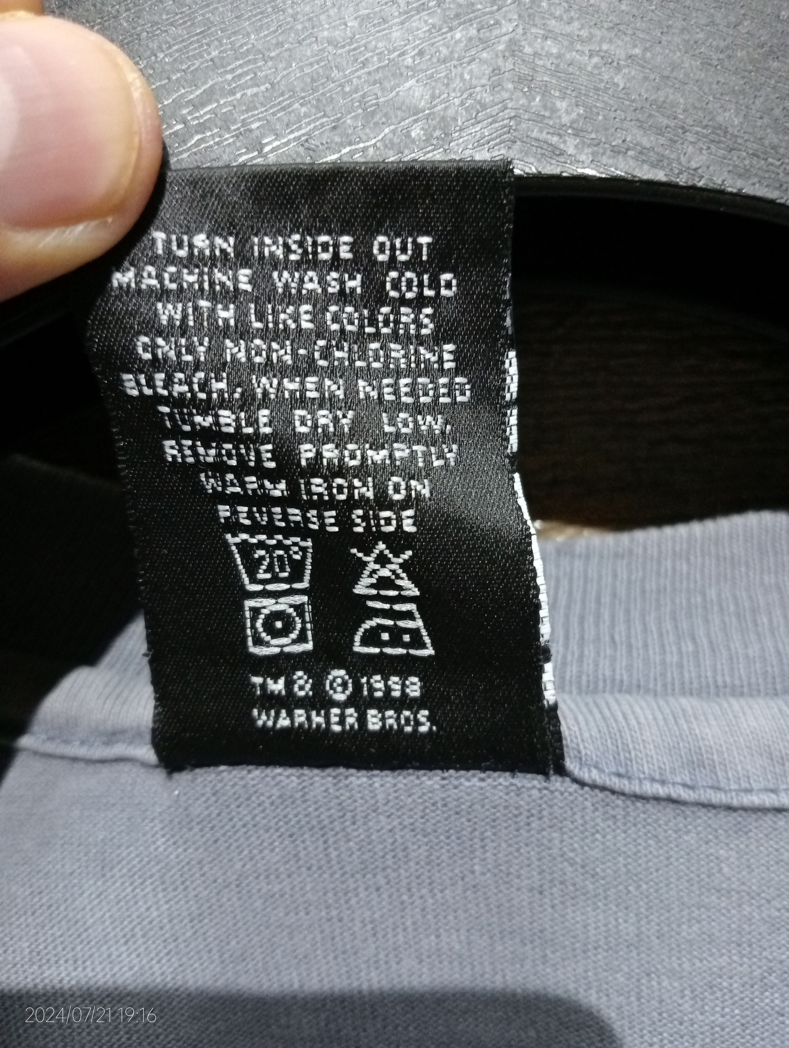 Vintage × Warner Bros Vintage '90s Single Stitch Warner Bros Marvin Tee USA. Size US L / EU 52-54 / 3 - 3 Thumbnail