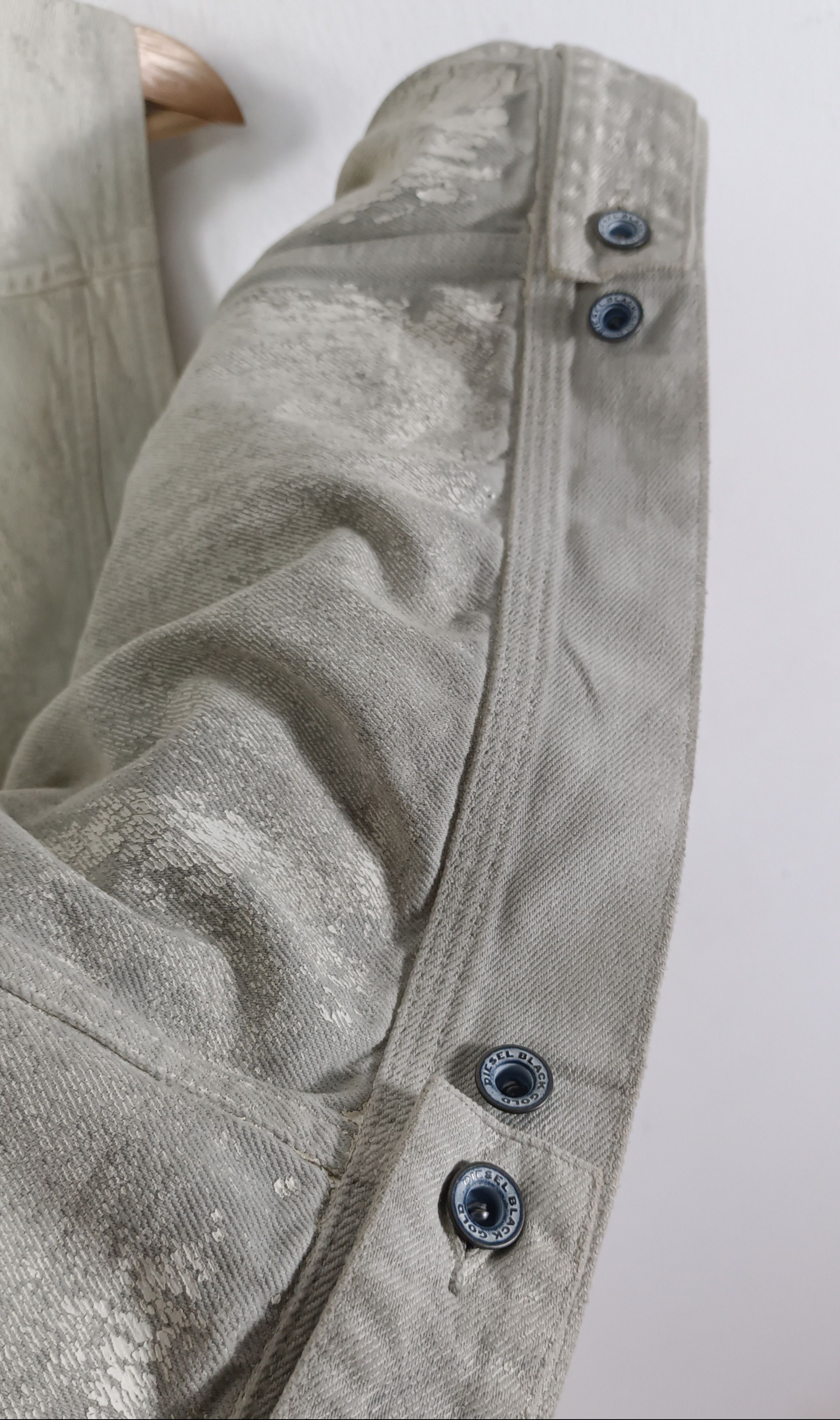Diesel × Diesel Black Gold Diesel Black Gold Cow Leather Vest Jacket Size US S / EU 44-46 / 1 - 7 Thumbnail