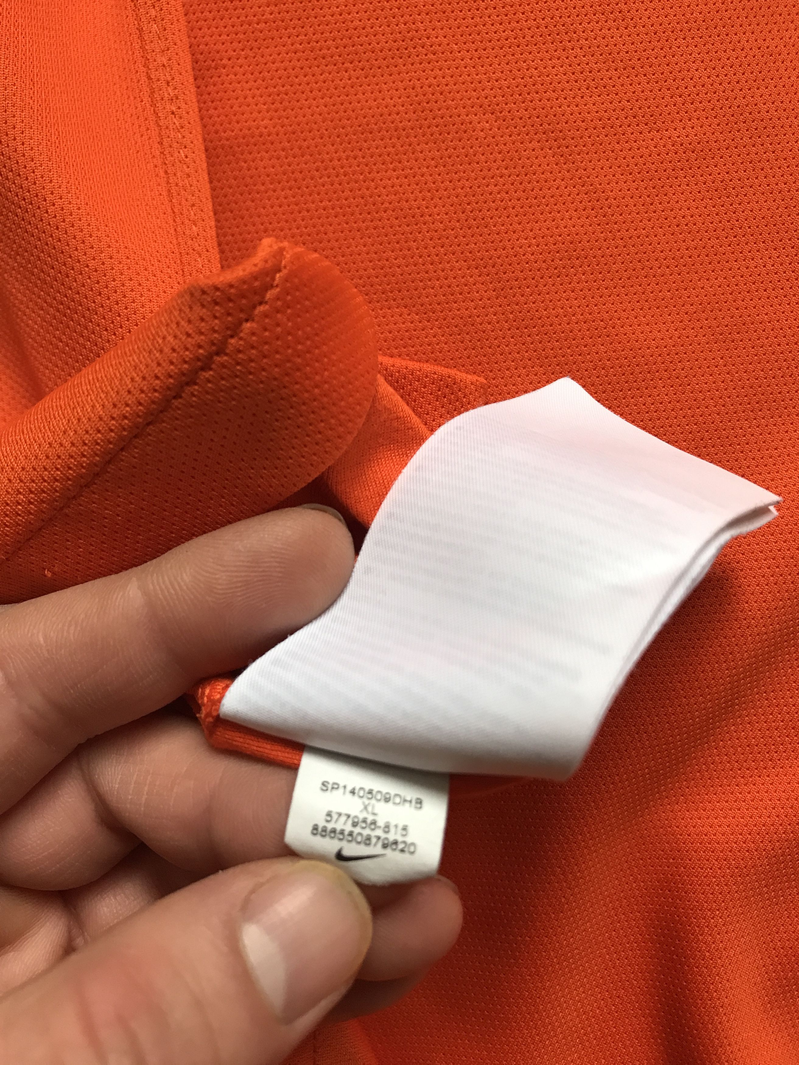 Nike × Vintage Nike Netherlands National Football Team Home Youth Jersey Size US XXS / EU 40 - 4 Thumbnail