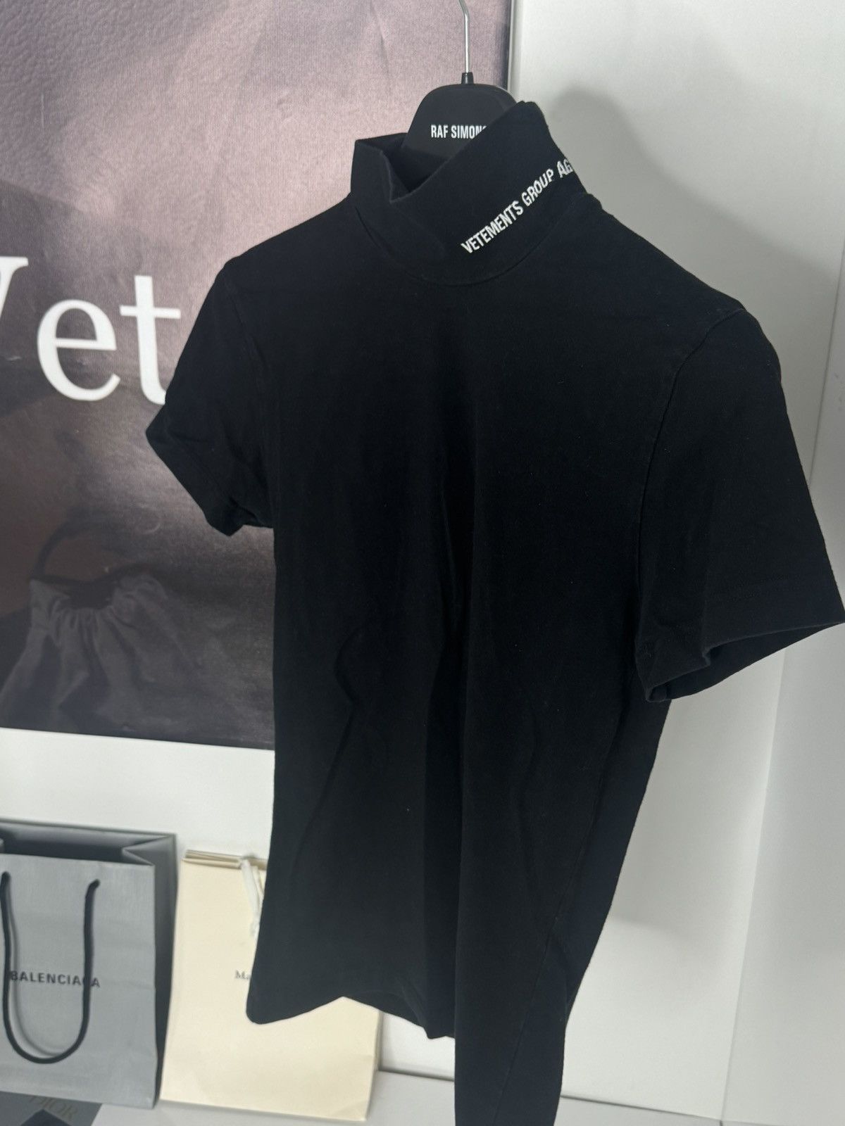 Vetements ✅ Vetements Group Slim Cropped Lonsleeve Black M Size M / US 6-8 / IT 42-44 - 2 Thumbnail