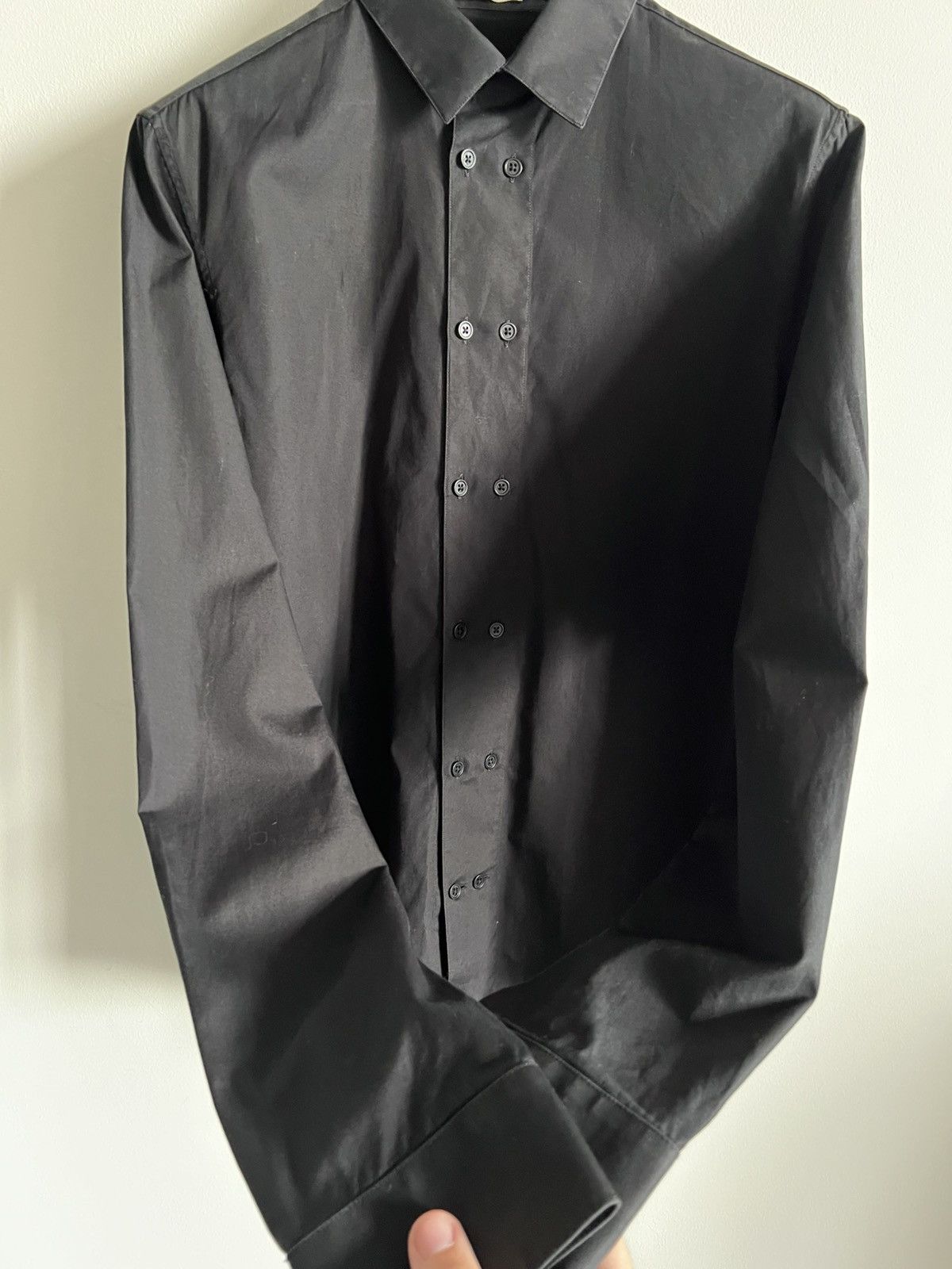 Balenciaga Balenciaga FW08 Nicolas Ghesquirère Double Button Shirt Size US L / EU 52-54 / 3 - 3 Thumbnail