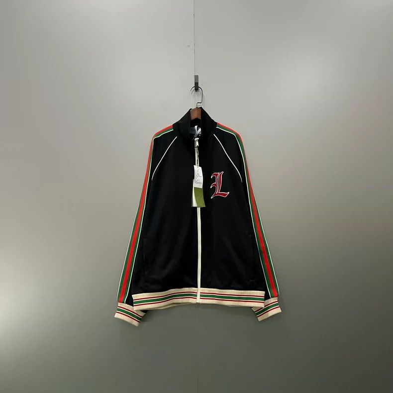 Gucci Gucci Side striped embroidered logo school uniform jacket 2 Size US XXL / EU 58 / 5 - 1 Thumbnail