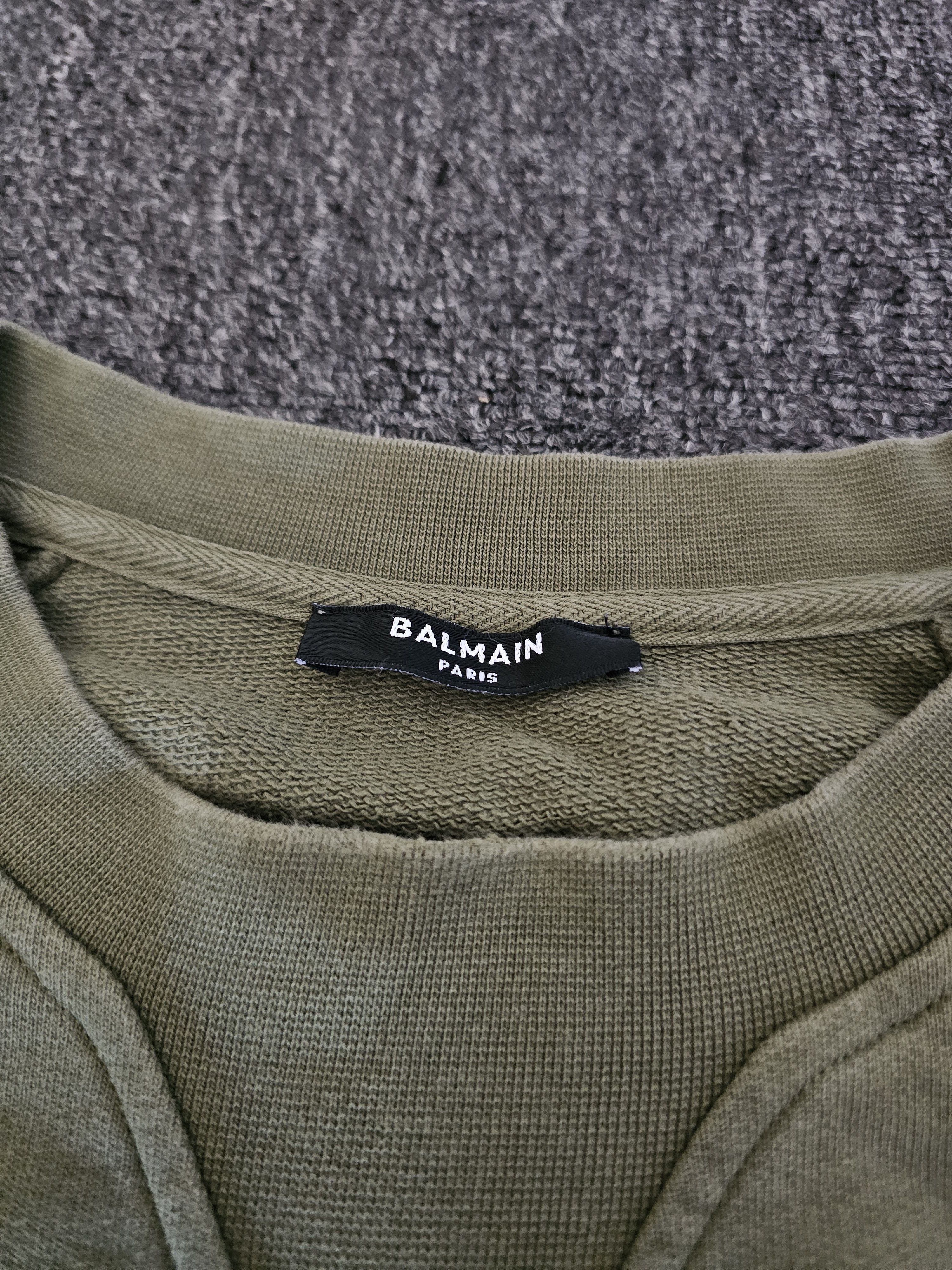 Balmain Balmain Men's Sweatshirt Size S Size US S / EU 44-46 / 1 - 3 Thumbnail
