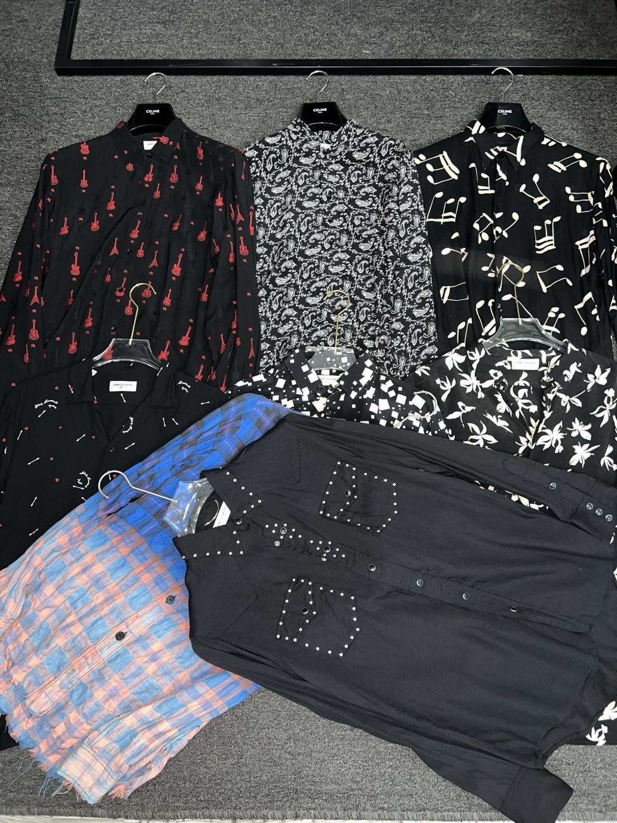 Hedi Slimane Saint Laurent Flannel ss16 by Hedi Slimane Size US M / EU 48-50 / 2 - 1 Thumbnail