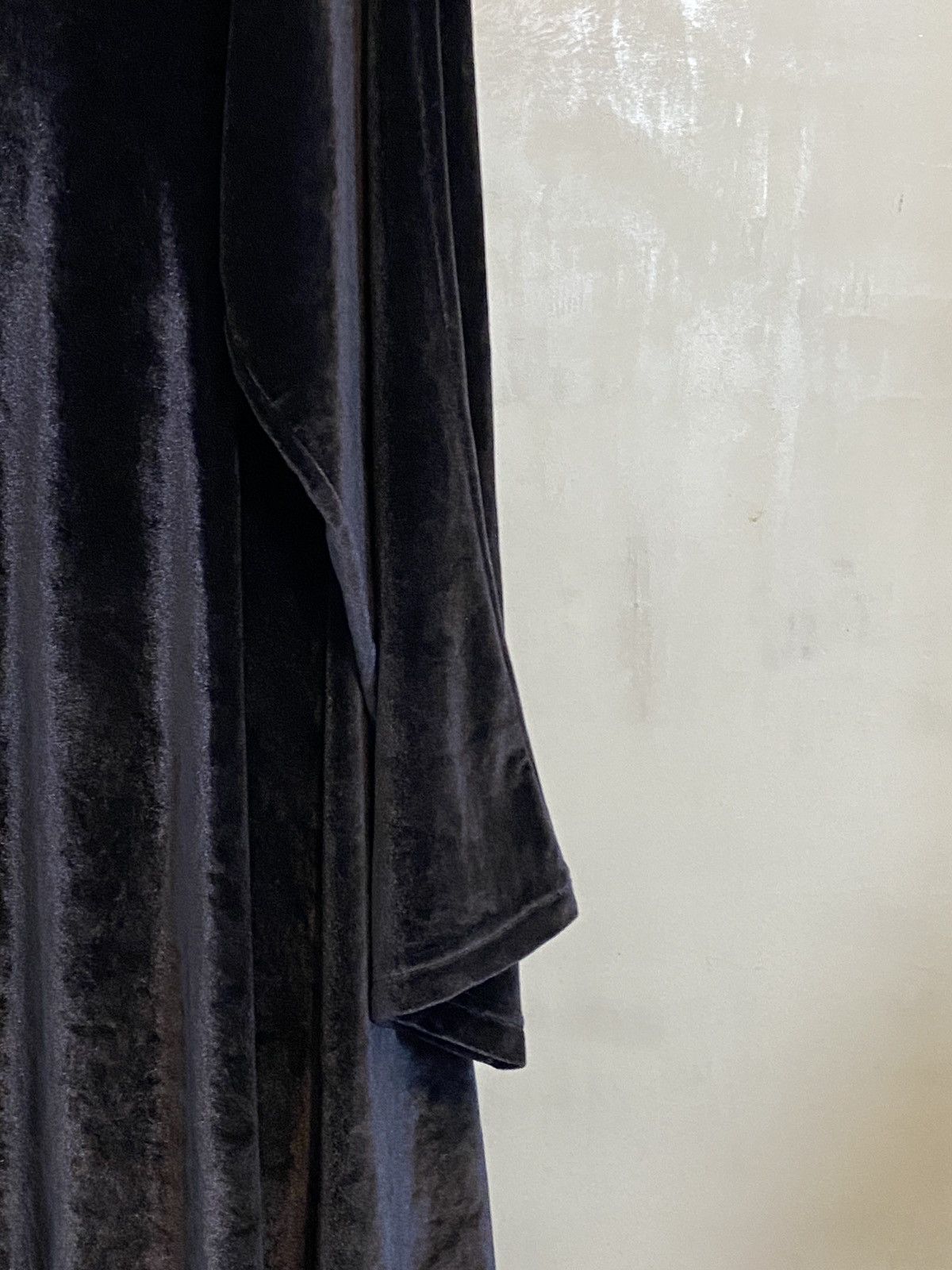 Vetements FW17 Oversized Black Goth Velvet Dress Size S / US 4 / IT 40 - 5 Thumbnail