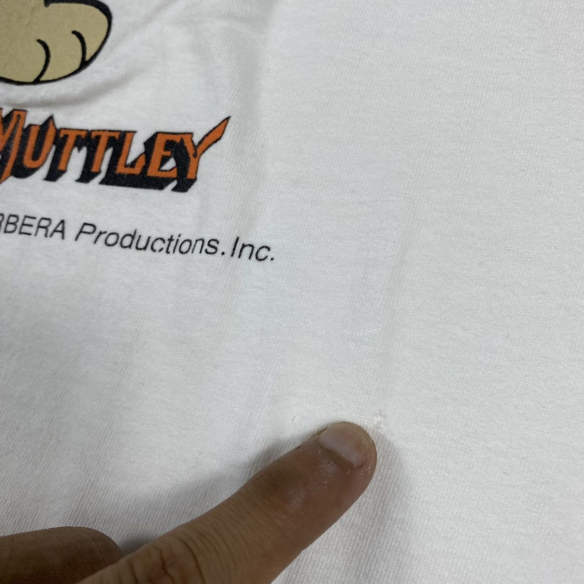 Vintage VINTAGE 90's DASTARDLY & MUTTLEY HANNA BARBERA CARTOON TEE Size US L / EU 52-54 / 3 - 5 Thumbnail