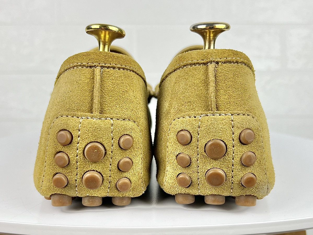 Gucci GUCCI Loafers Suede Moccasins Shoes HORSEBIT Buckle Yellow Size US 9.5 / EU 42-43 - 9 Thumbnail