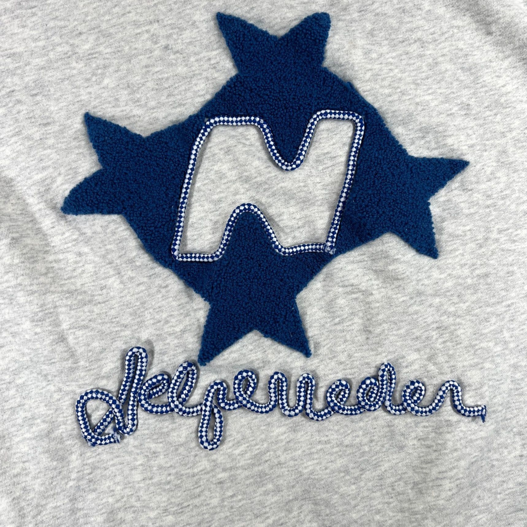 Vintage Aelfric Eden Stellaris Embroidered Stars Oversized Hoodie Grey XS Women Pullover Hooded Size XS / US 0-2 / IT 36-38 - 2 Thumbnail