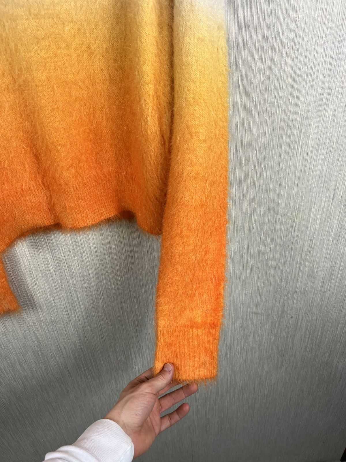 Carven Carven fuzzy hairy ombre two colors knit sweater turtleneck Size M / US 6-8 / IT 42-44 - 13 Thumbnail