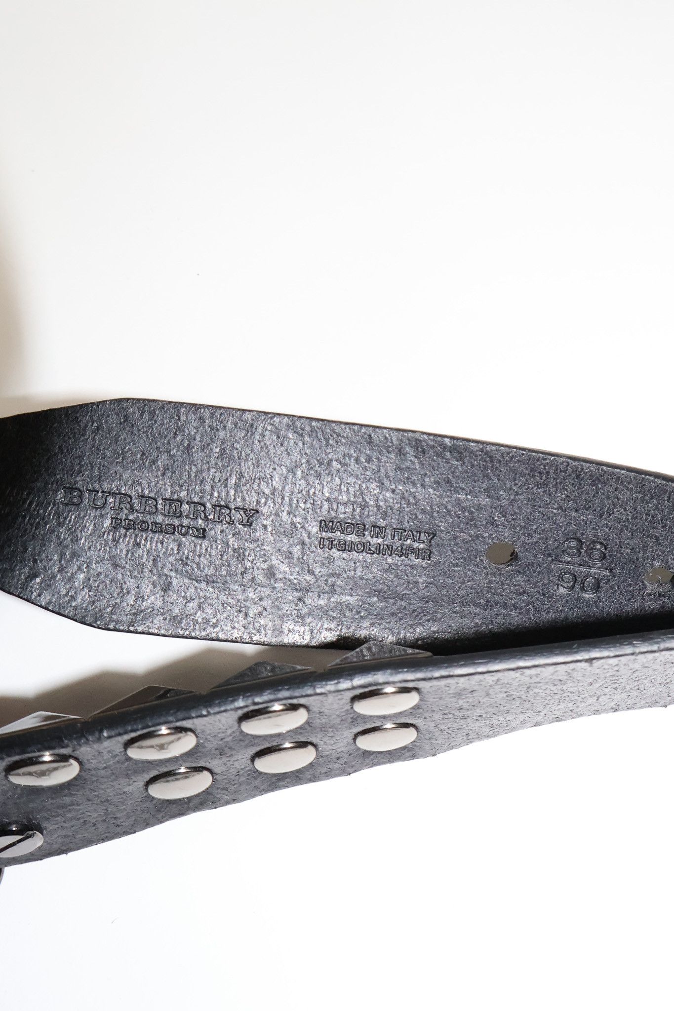 Burberry Prorsum Burberry Prorsum SS11 Studded Chain Belt Size ONE SIZE - 3 Thumbnail