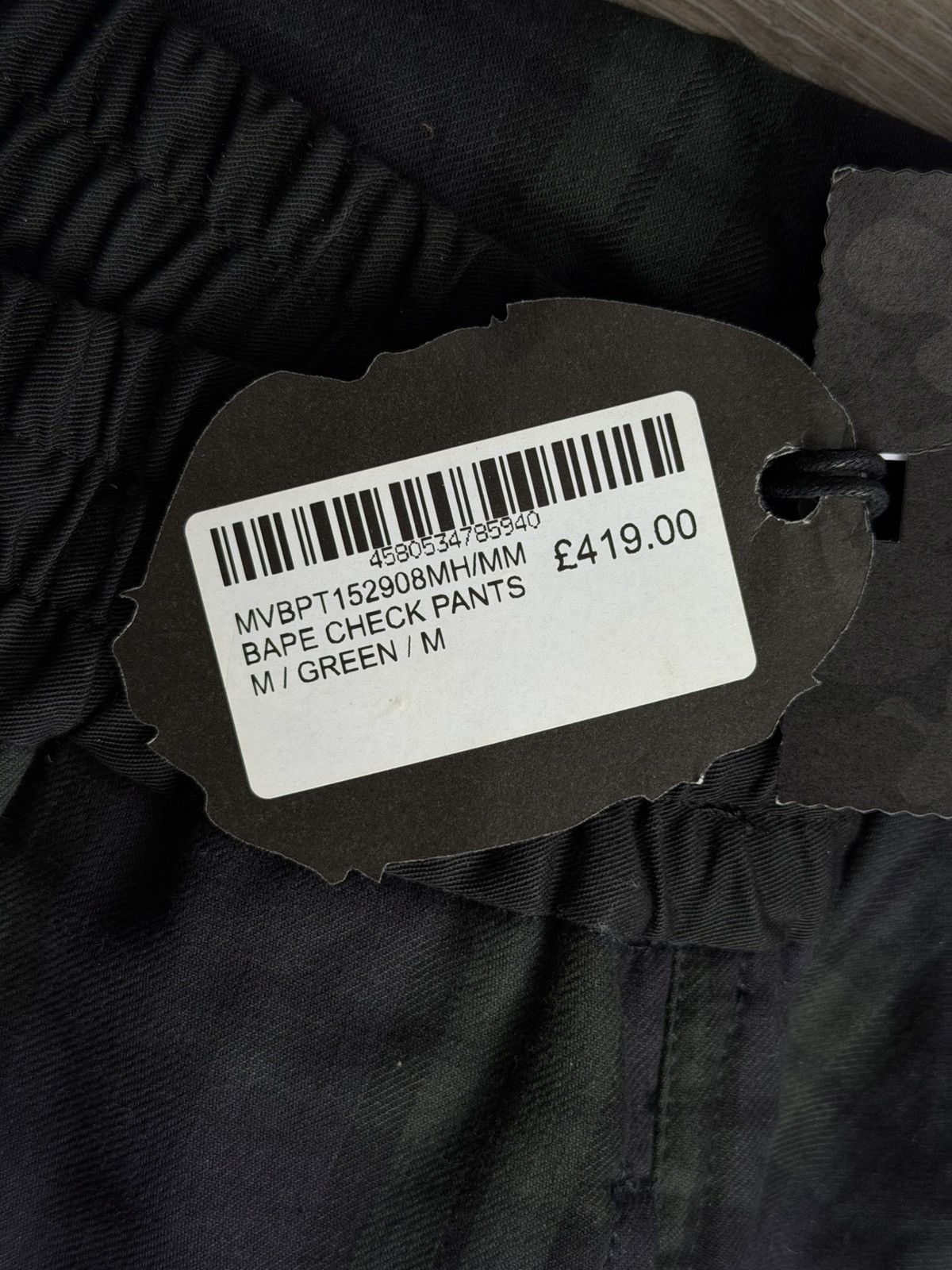 Bape × Mastermind Japan BAPE x Mastermind Japan FW22 Check Plaid Pants Made in Japan Size US 31 - 9 Thumbnail