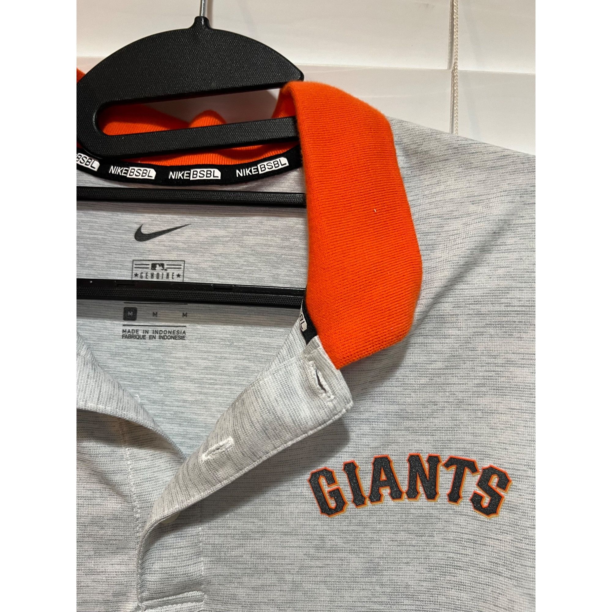 Nike Nike San Francisco Giants Polo Shirt - Size M Size US M / EU 48-50 / 2 - 2 Thumbnail