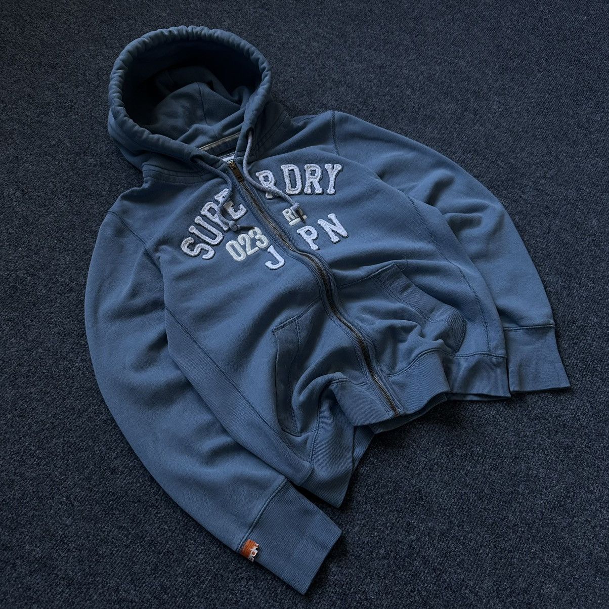 Superdry VTG Japanese Style Superdry Zip Hoodie Size L Women’s Very Size L / US 10 / IT 46 - 2 Thumbnail