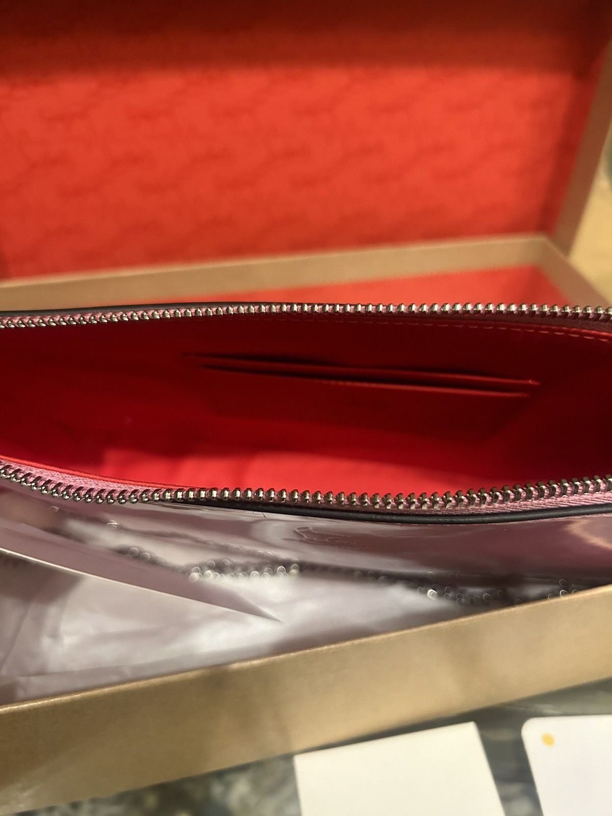Christian Louboutin Christian Louboutin Loubila Pouch GUMMY/GUMMY w/Box & Tags Size ONE SIZE - 10 Thumbnail