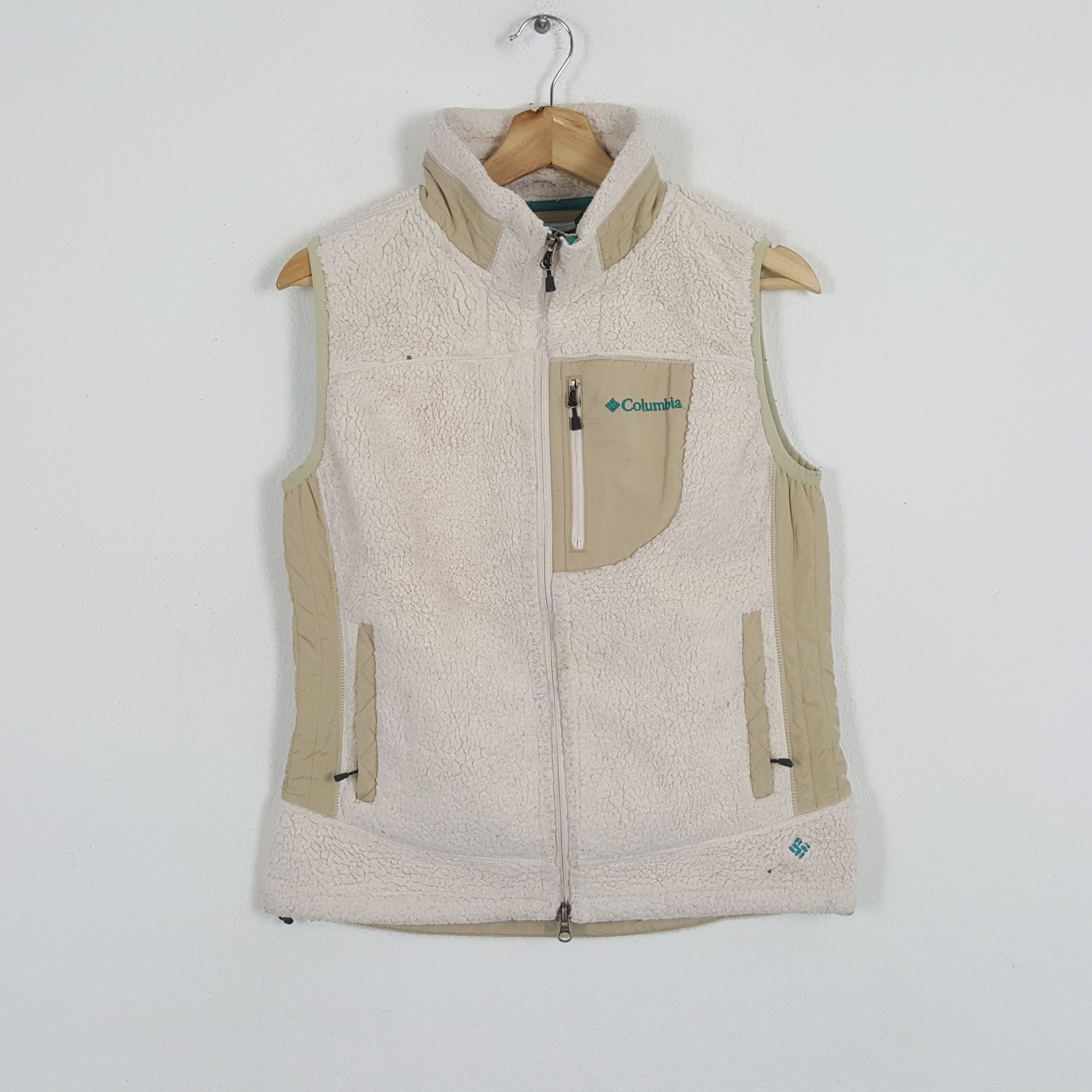 Columbia × Vintage Vintage COLUMBIA Outdoor Style Sherpa Vest Size M / US 6-8 / IT 42-44 - 1 Thumbnail