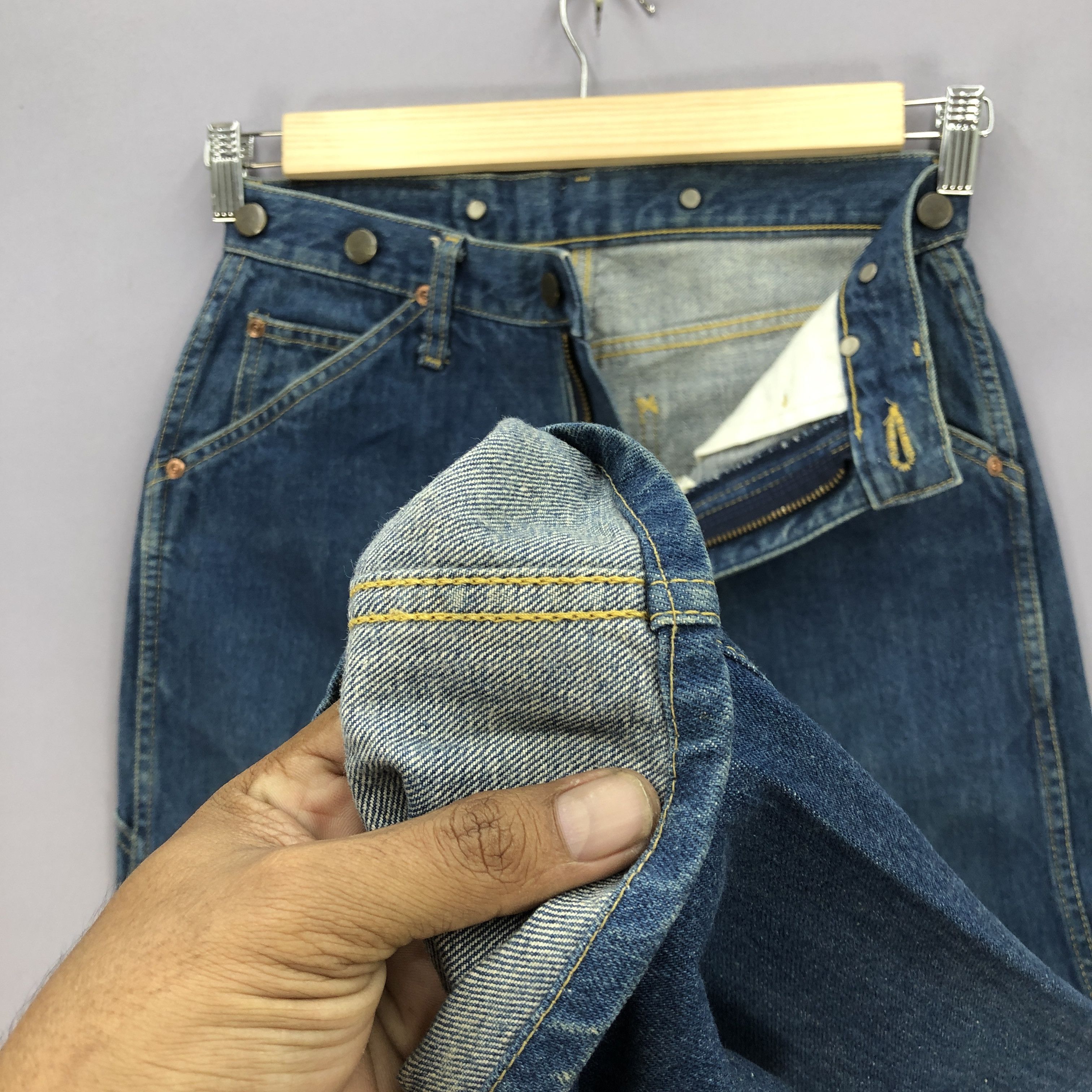 Lee Vintage Lee Carpenter Baggy Jeans Lee Workers Japan Denim Size 28" / US 6 / IT 42 - 8 Thumbnail