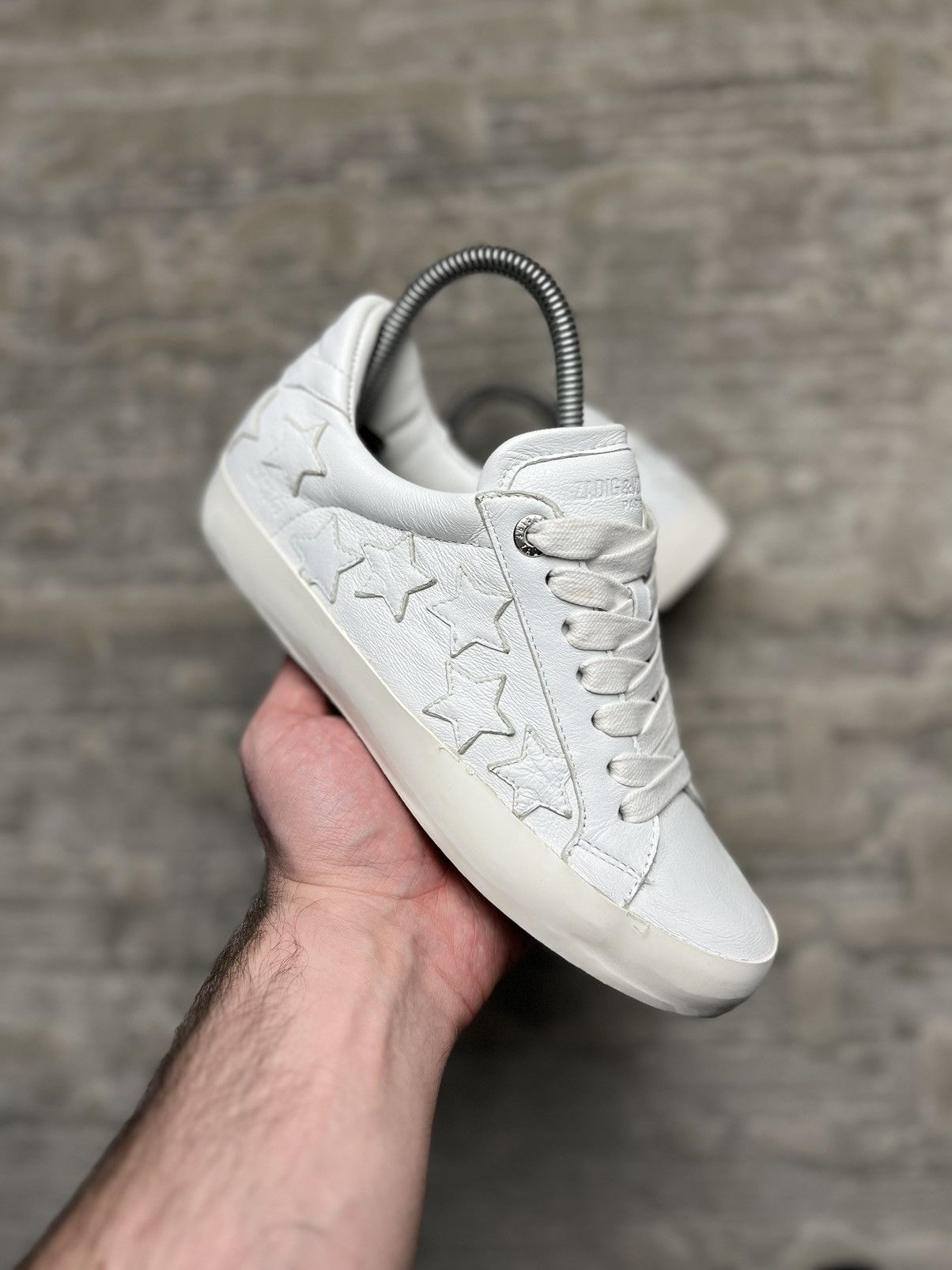 Zadig & Voltaire Zadig & Voltaire low-top sneakers hype leather luxury Size US 6 / IT 36 - 1 Thumbnail