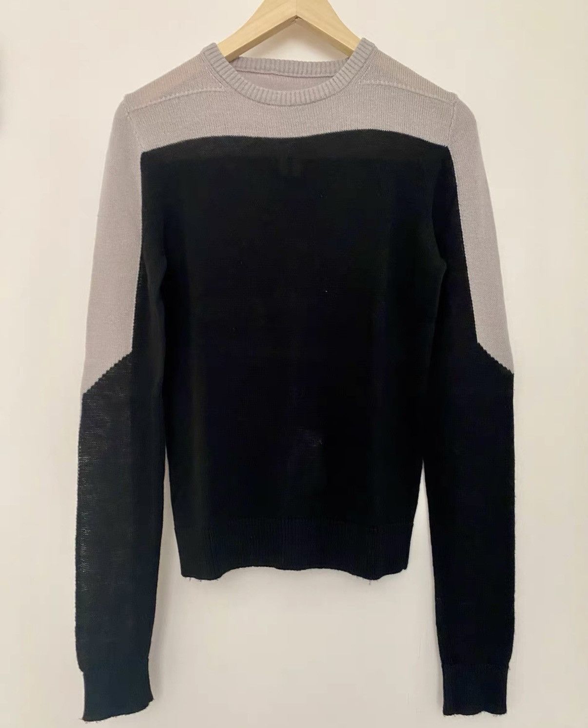 RICK OWENS Mainline Wool Knit Sweater