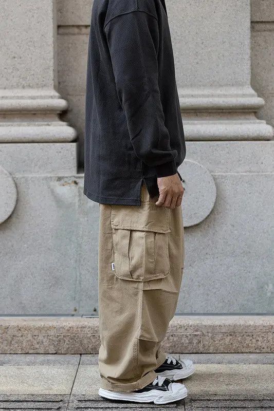 Japanese Brand Hirosue x Mei Japanese Style Khaki Pants Size US 34 / EU 50 - 5 Thumbnail