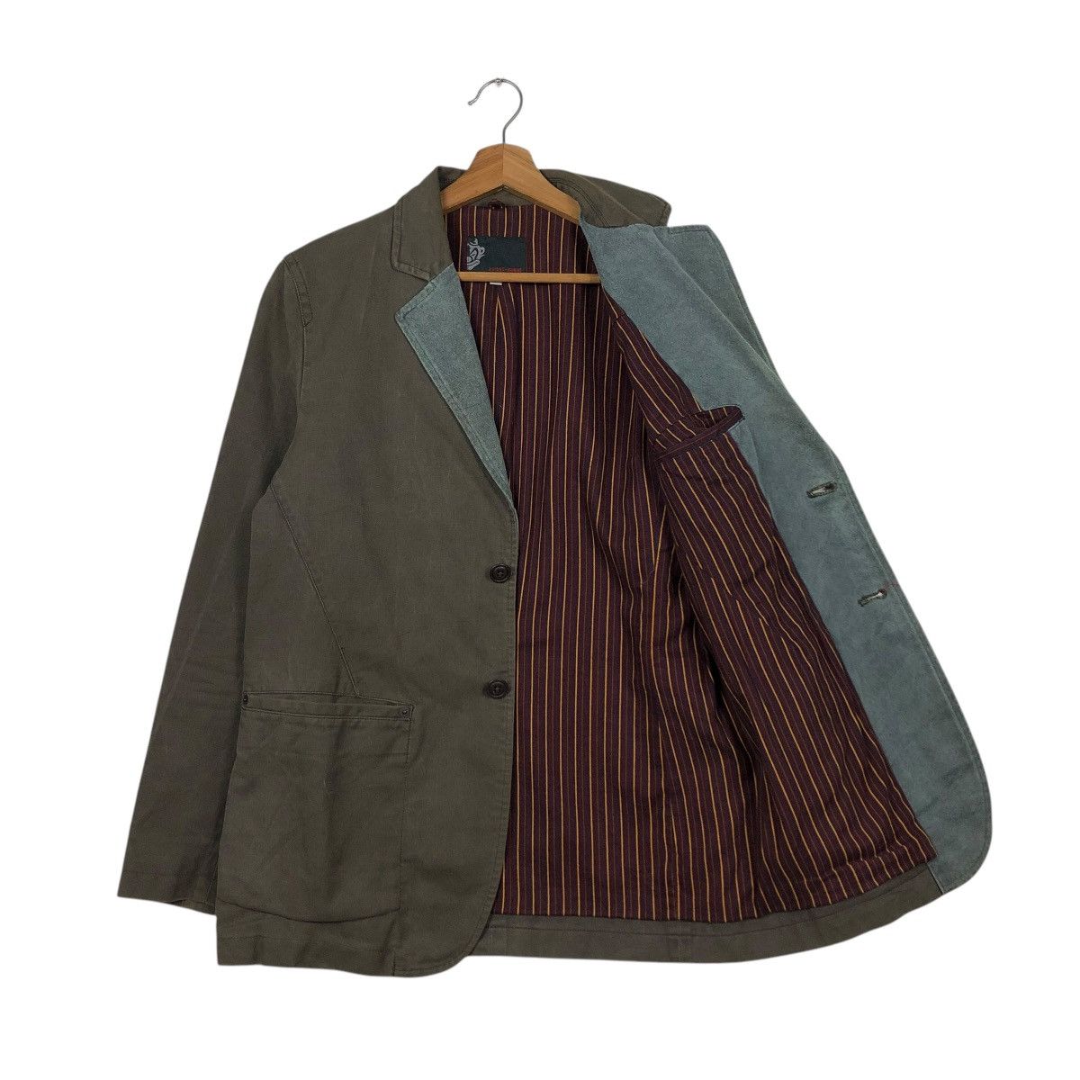Hysteric Glamour 🔥VINTAGE CHORE WORKER JACKET BLANKET 291295=HOMME JAPAN Size US M / EU 48-50 / 2 - 13 Thumbnail