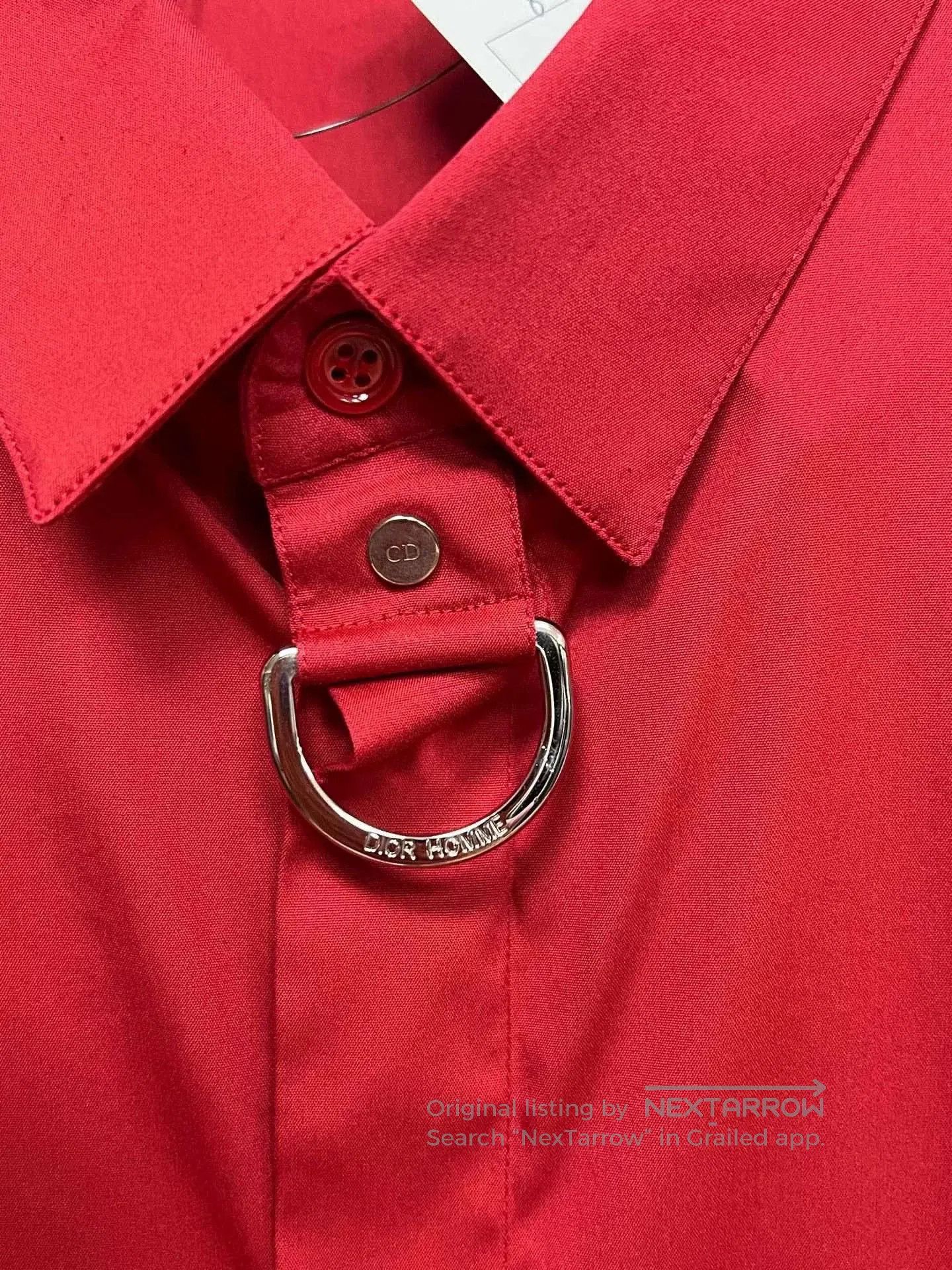 Dior Dior Red Bee Long Sleeve Shirt. Size US M / EU 48-50 / 2 - 3 Thumbnail