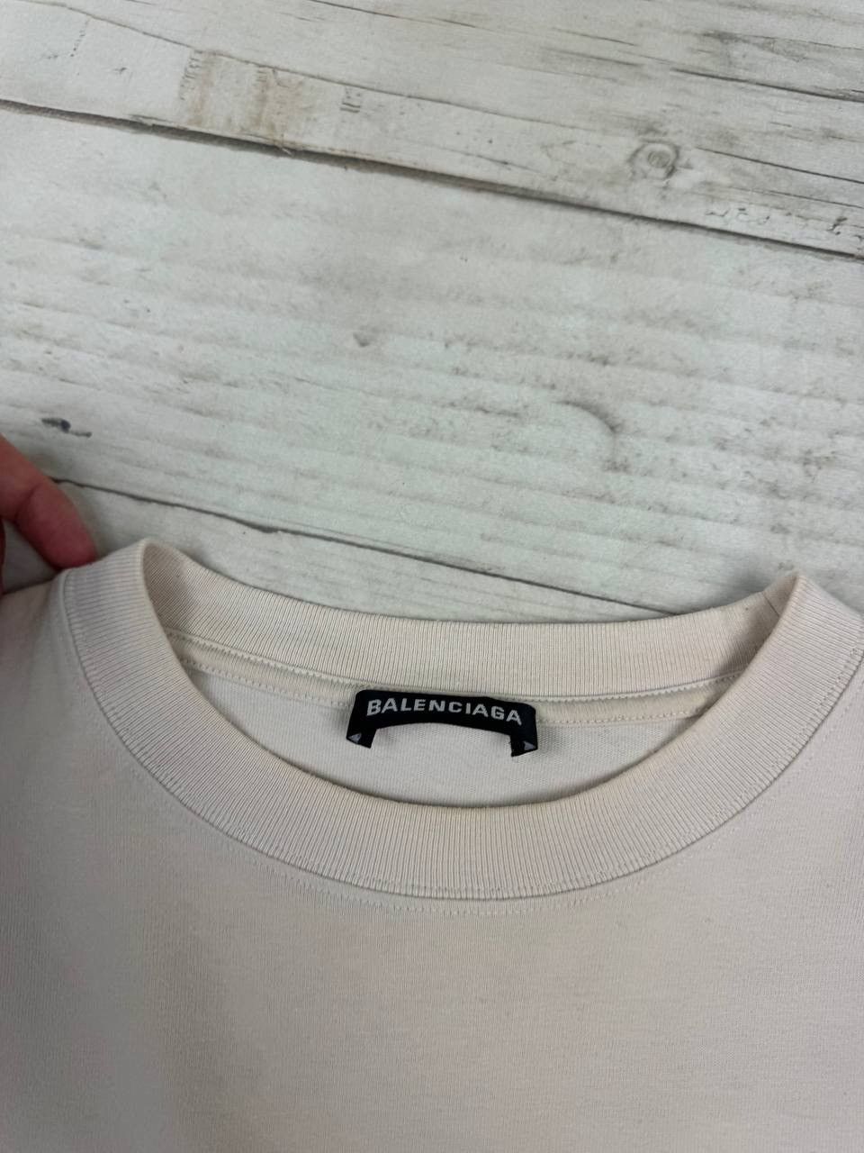 Balenciaga Balenciaga Logo Print T Shirt Size US L / EU 52-54 / 3 - 6 Thumbnail