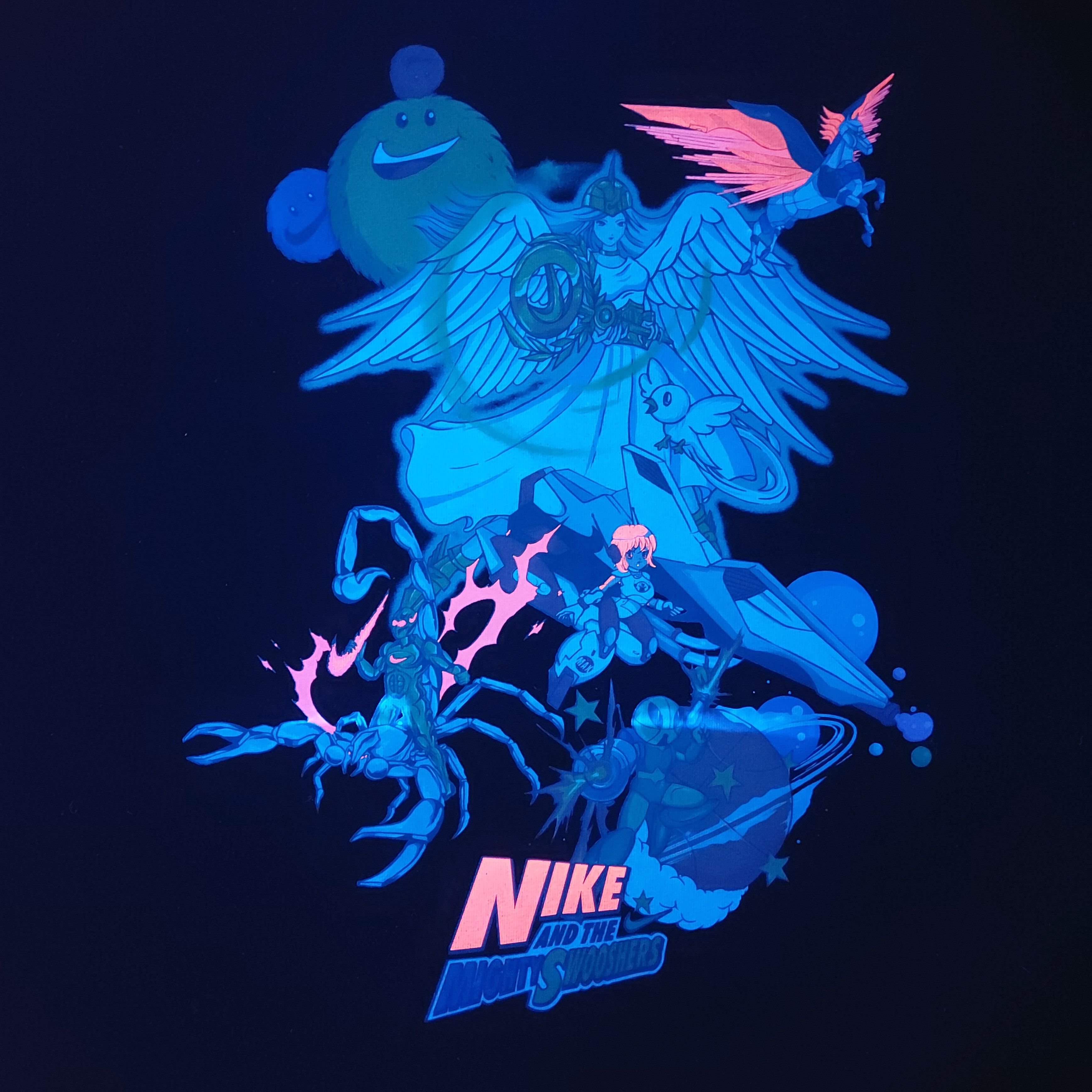 Nike Nike And The Mighty Swooshers 2021 Anime Mamga TEE Size US XL / EU 56 / 4 - 5 Thumbnail