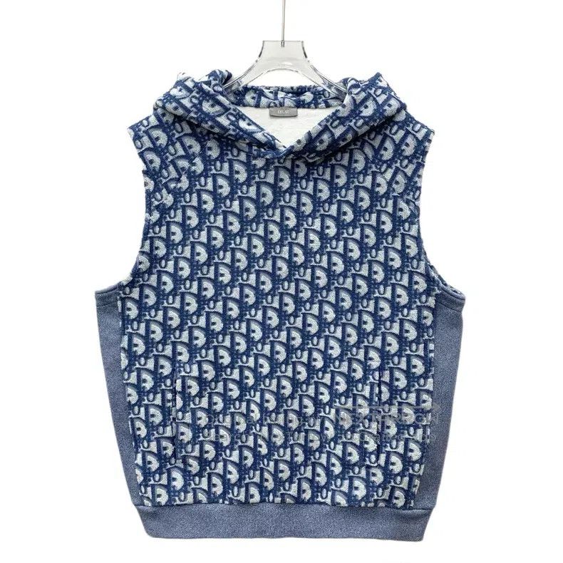 Dior Dior Beachwear limited series blue logo jacquard full prin Size US XL / EU 56 / 4 - 1 Thumbnail